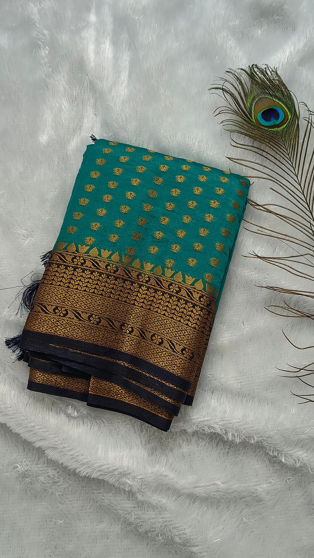Semi Banarasi Saree