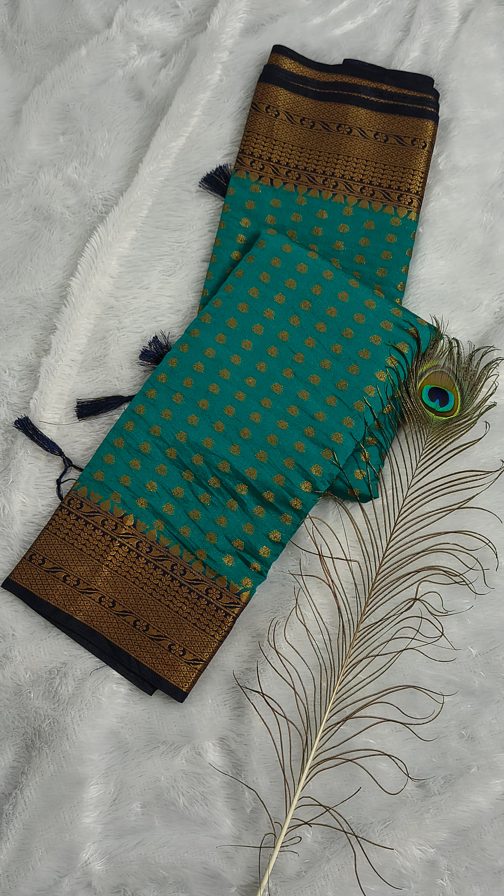 Semi Banarasi Saree