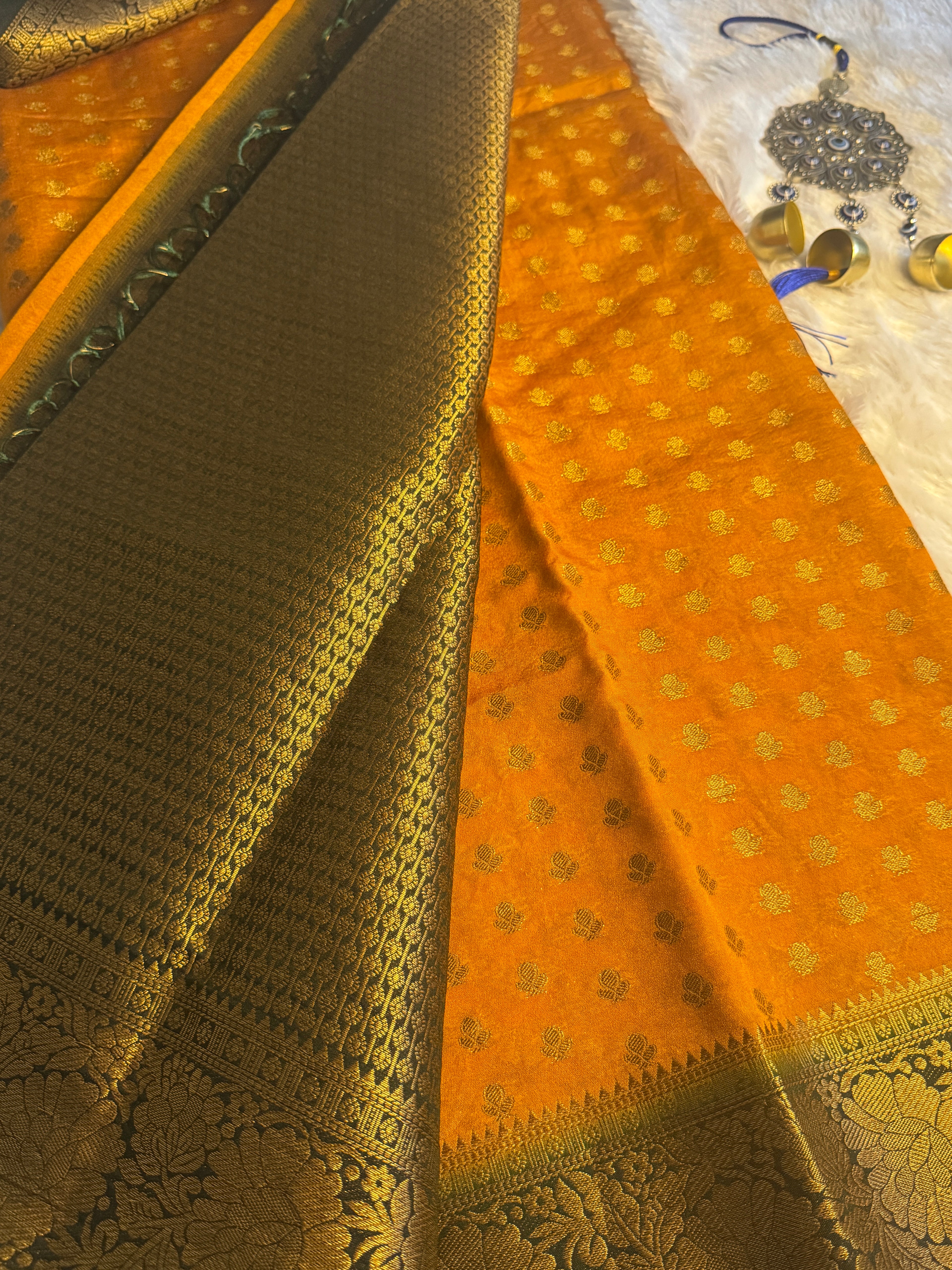 Semi Banarasi Saree