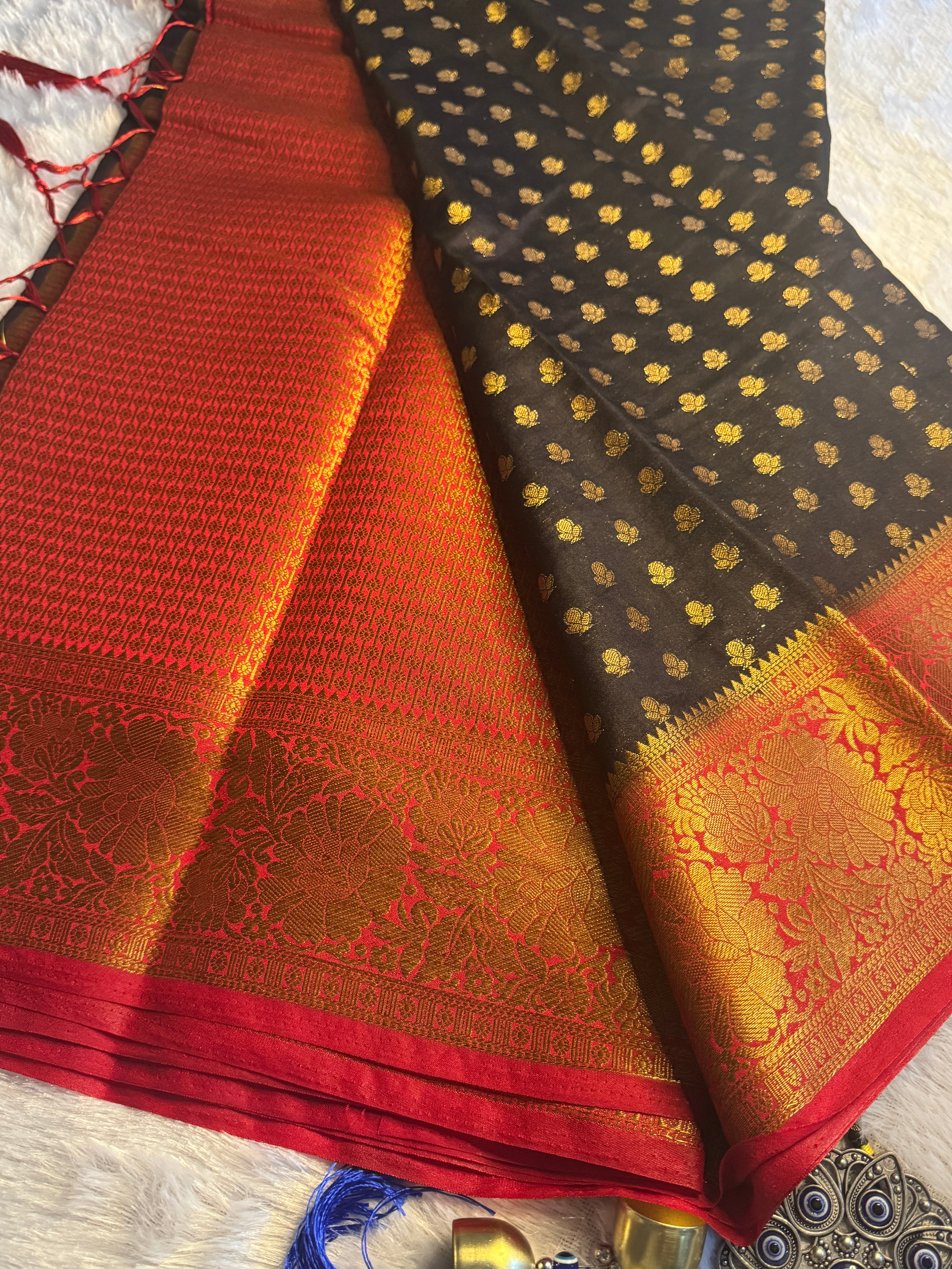 Semi Banarasi Saree