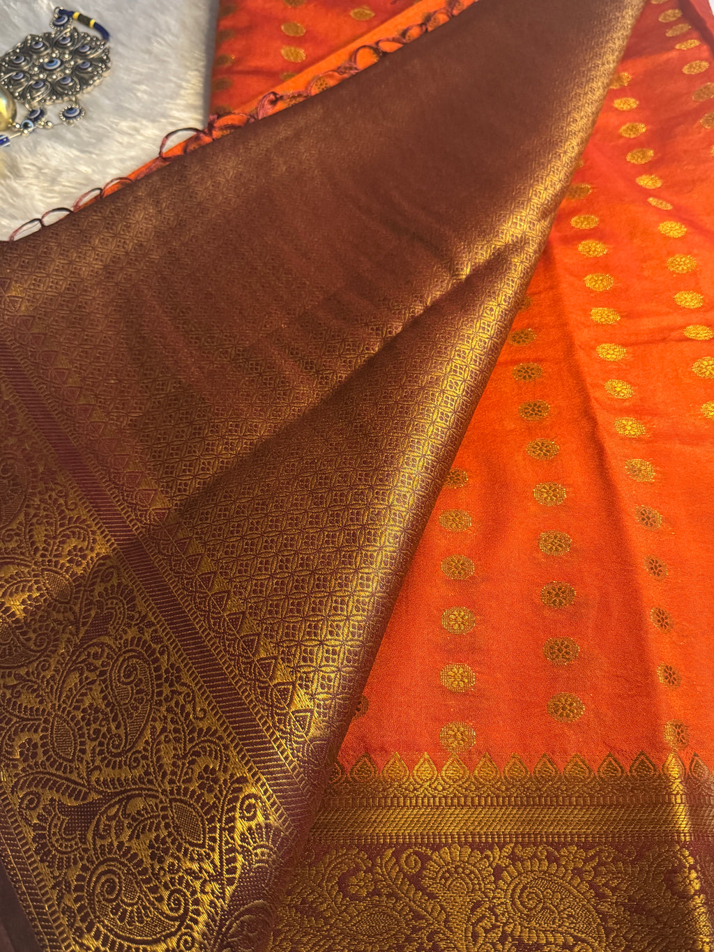 Semi Banrasi Silk Saree