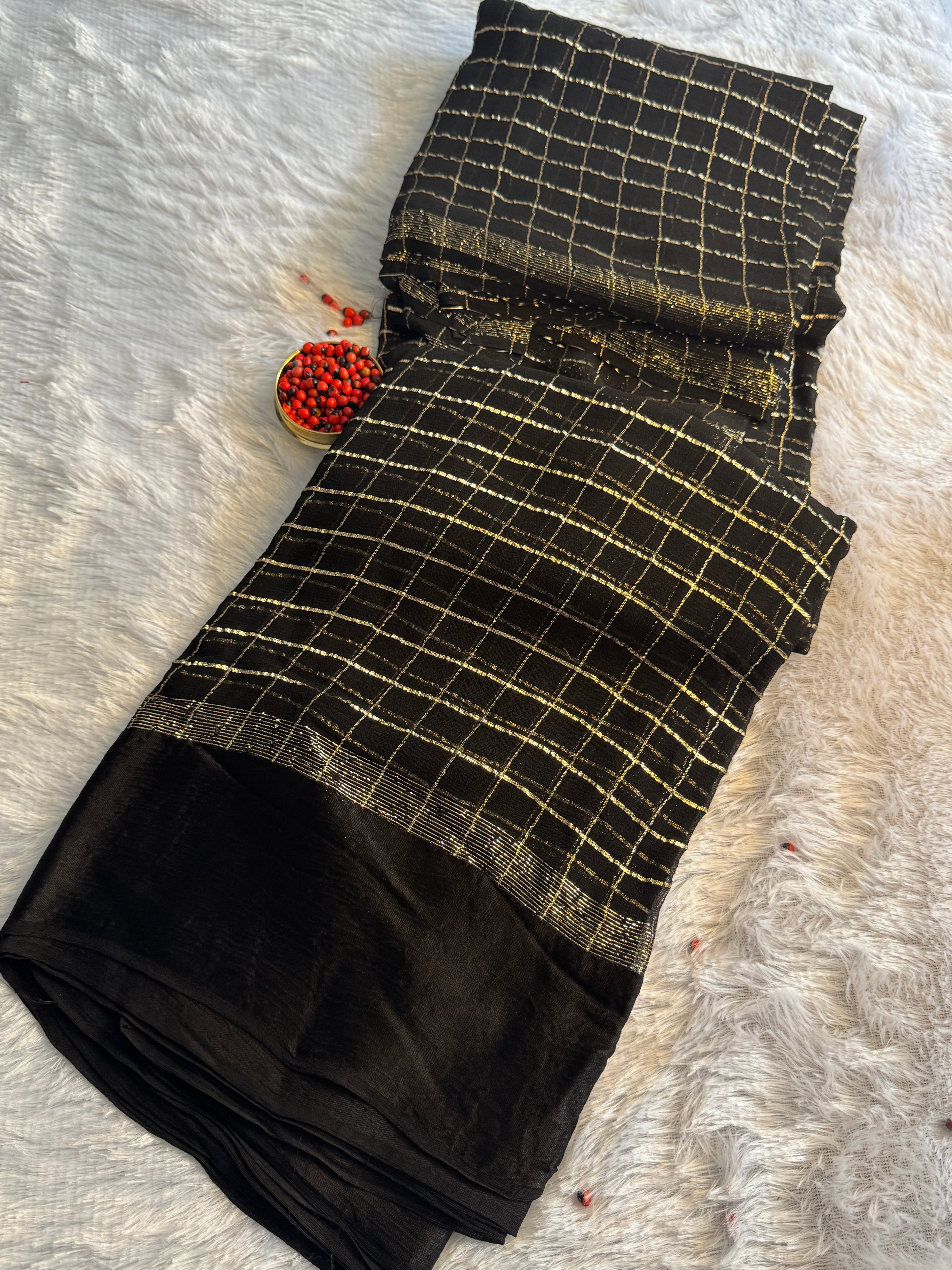 Viscose Georgette Saree