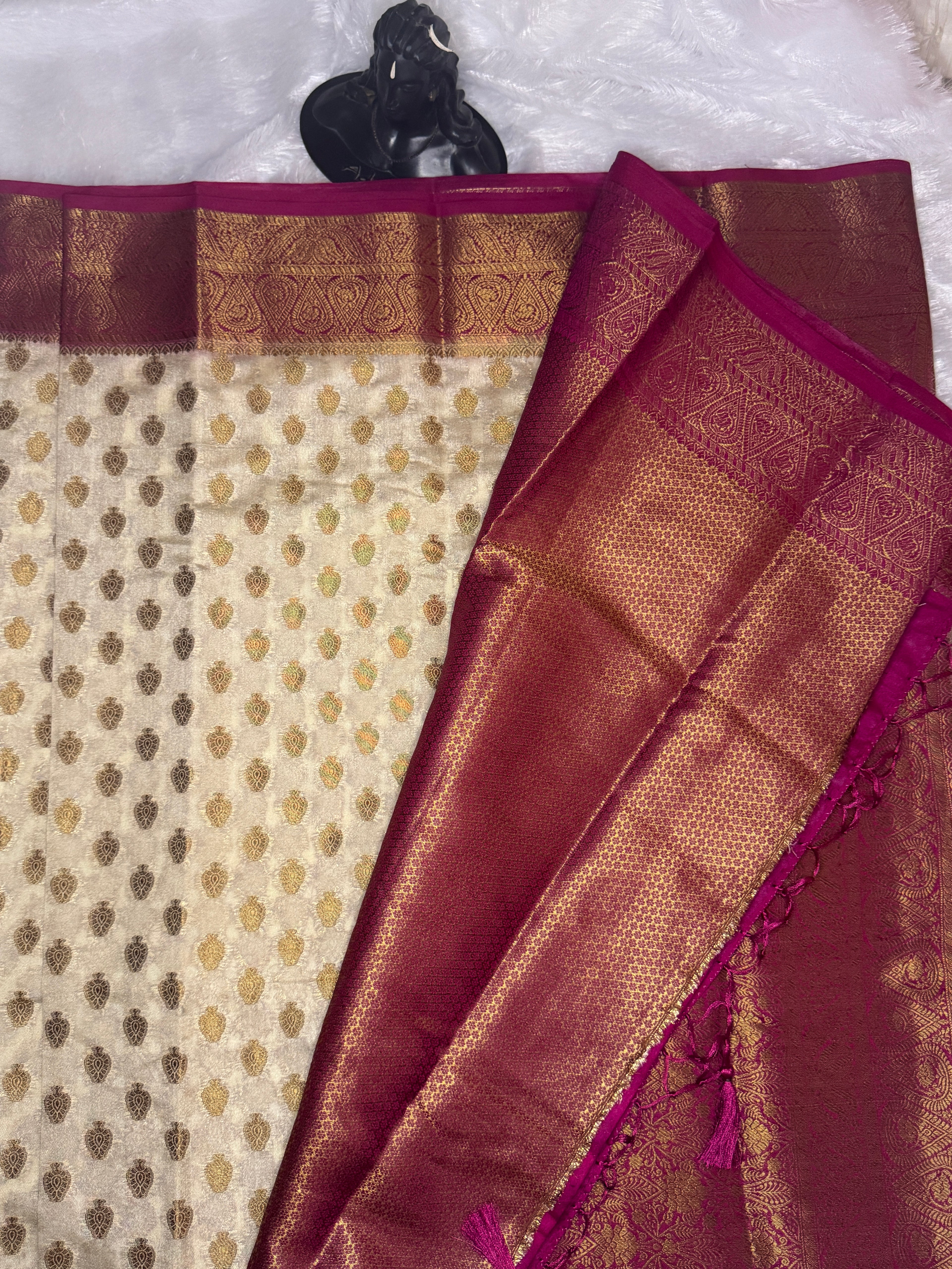 Semi Banarasi Saree