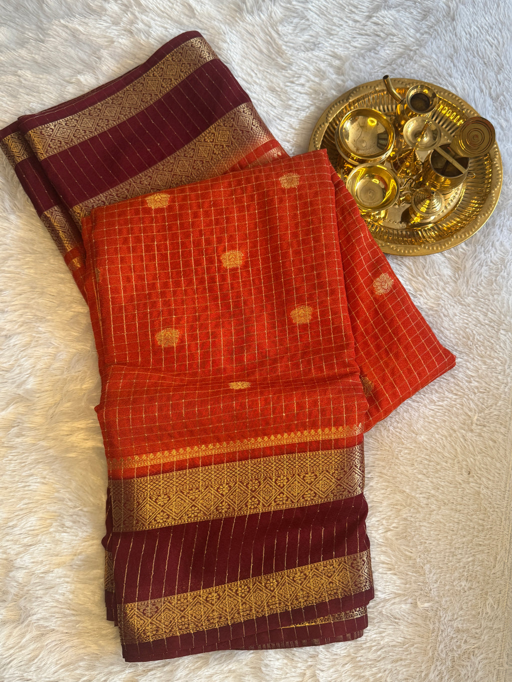 Viscose Georgette Saree