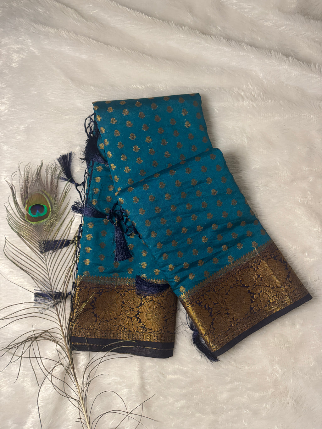 Semi Banarasi Saree