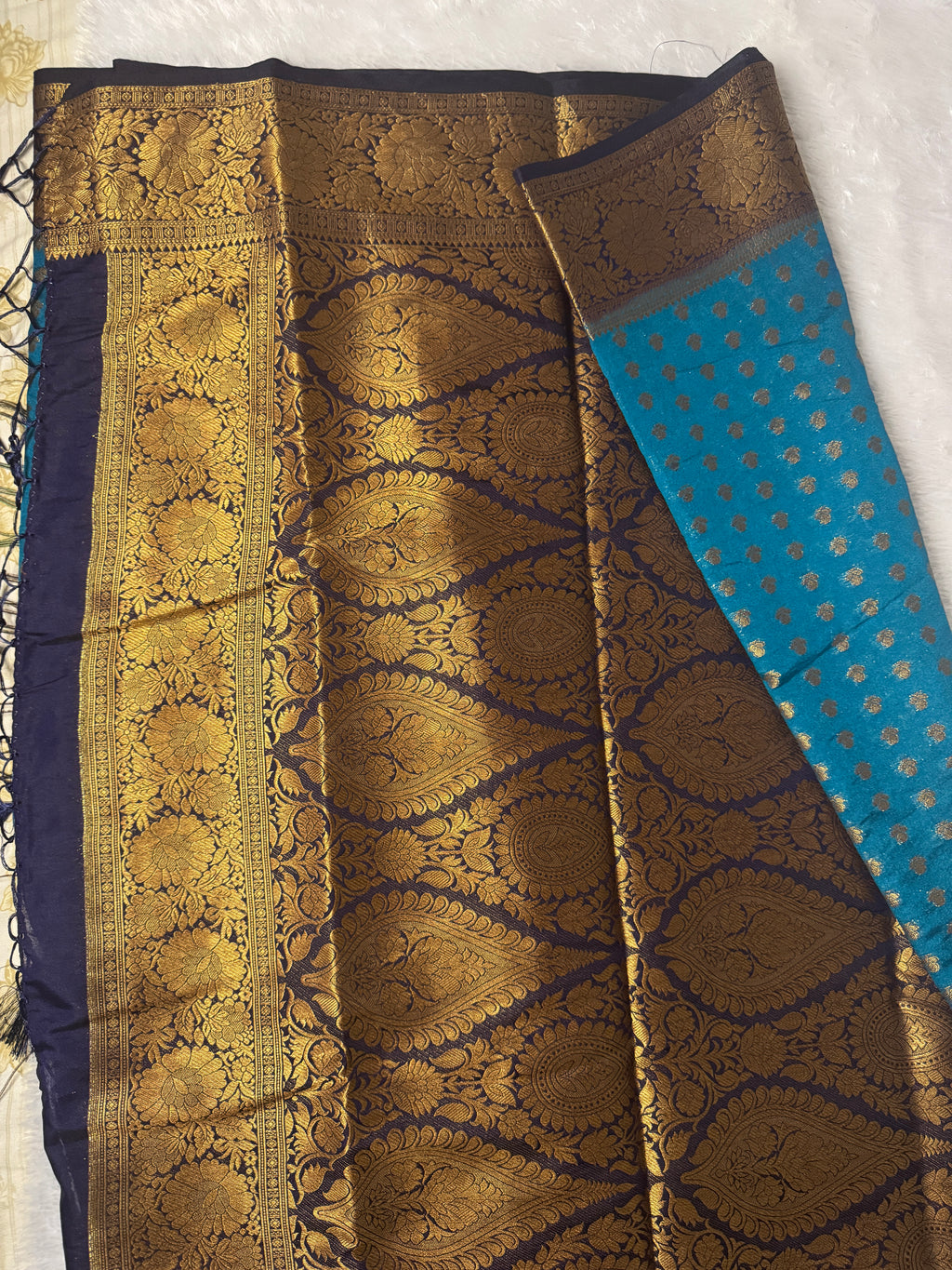 Semi Banarasi Saree
