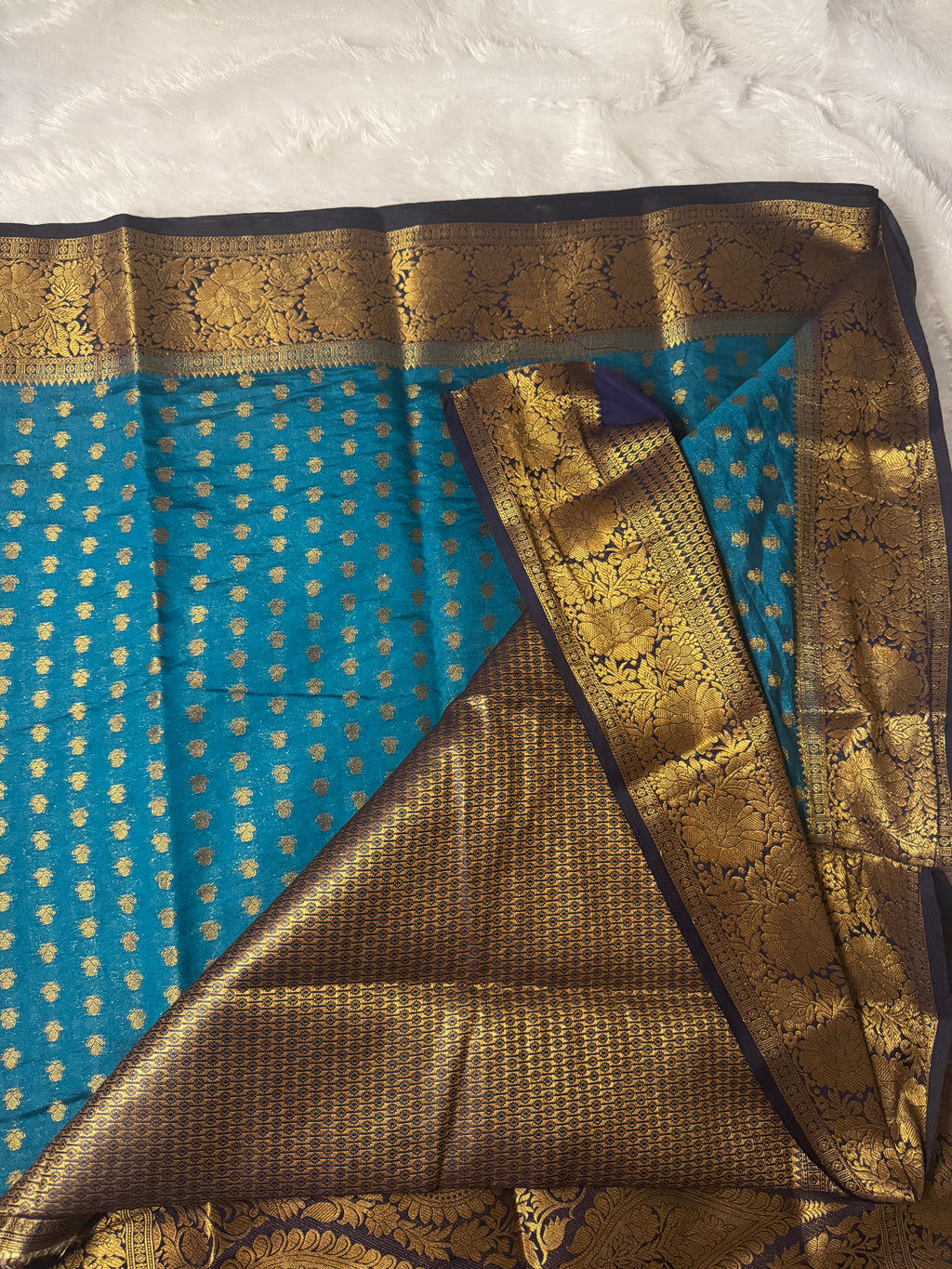 Semi Banarasi Saree