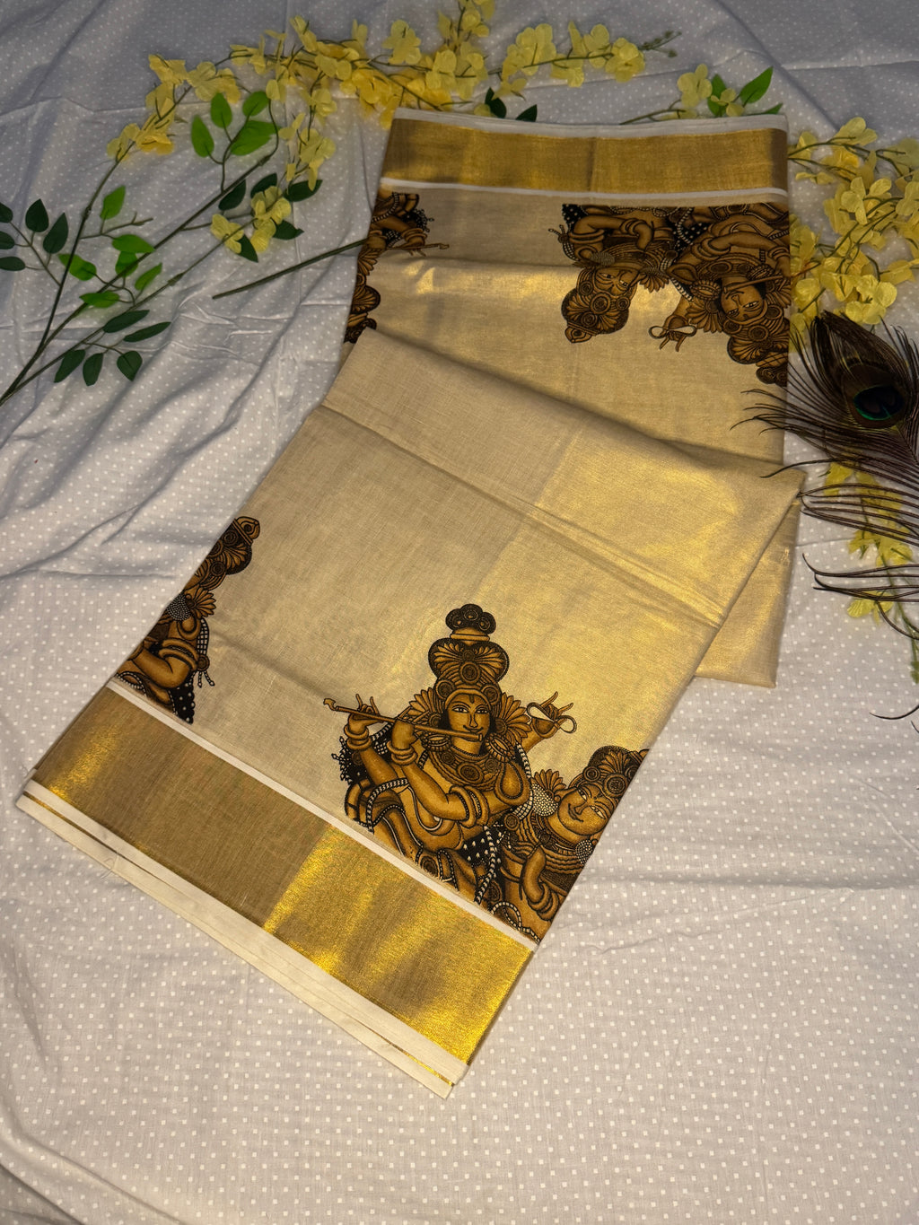 Kasavu Saree