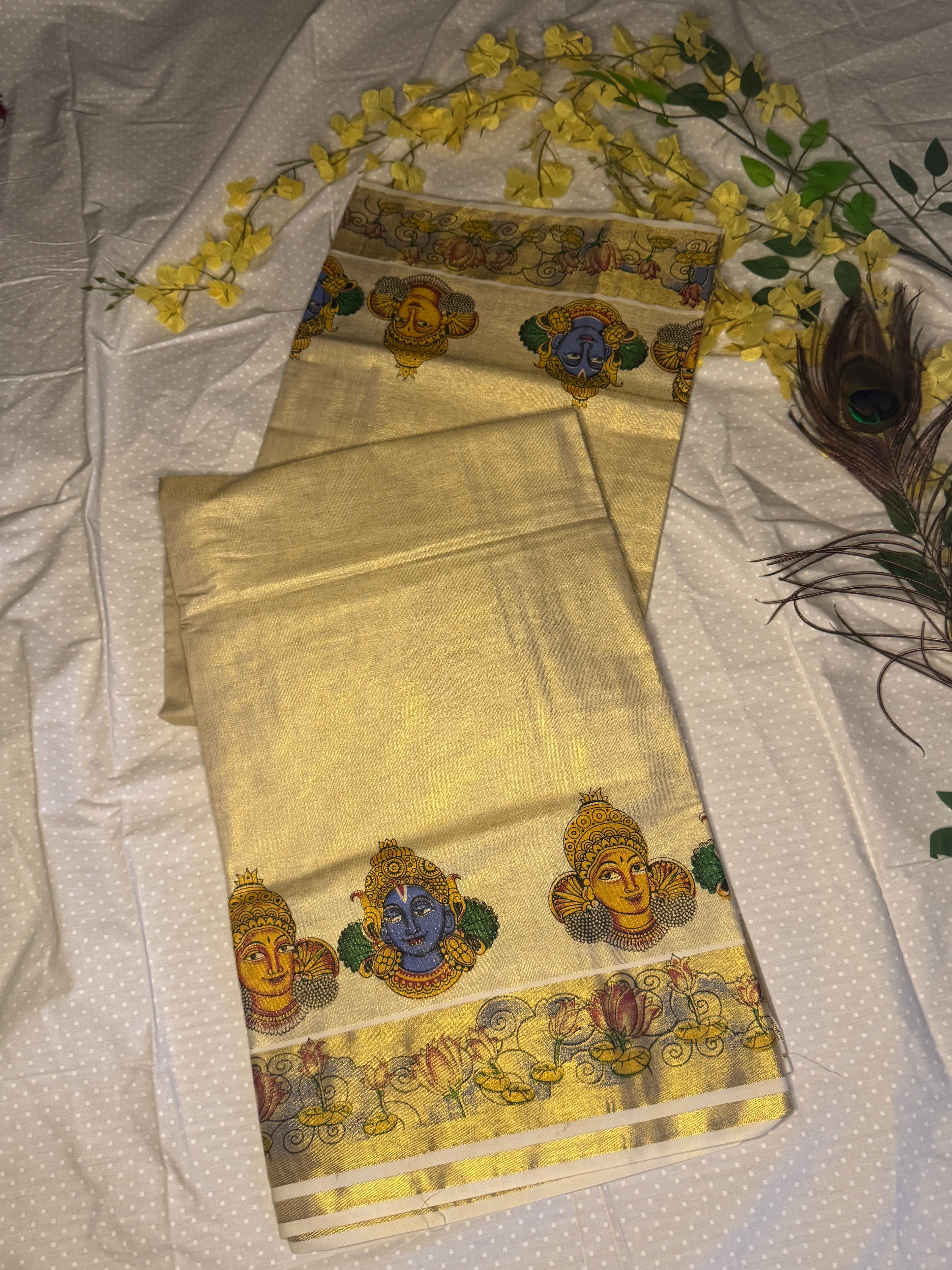 Kasavu Saree