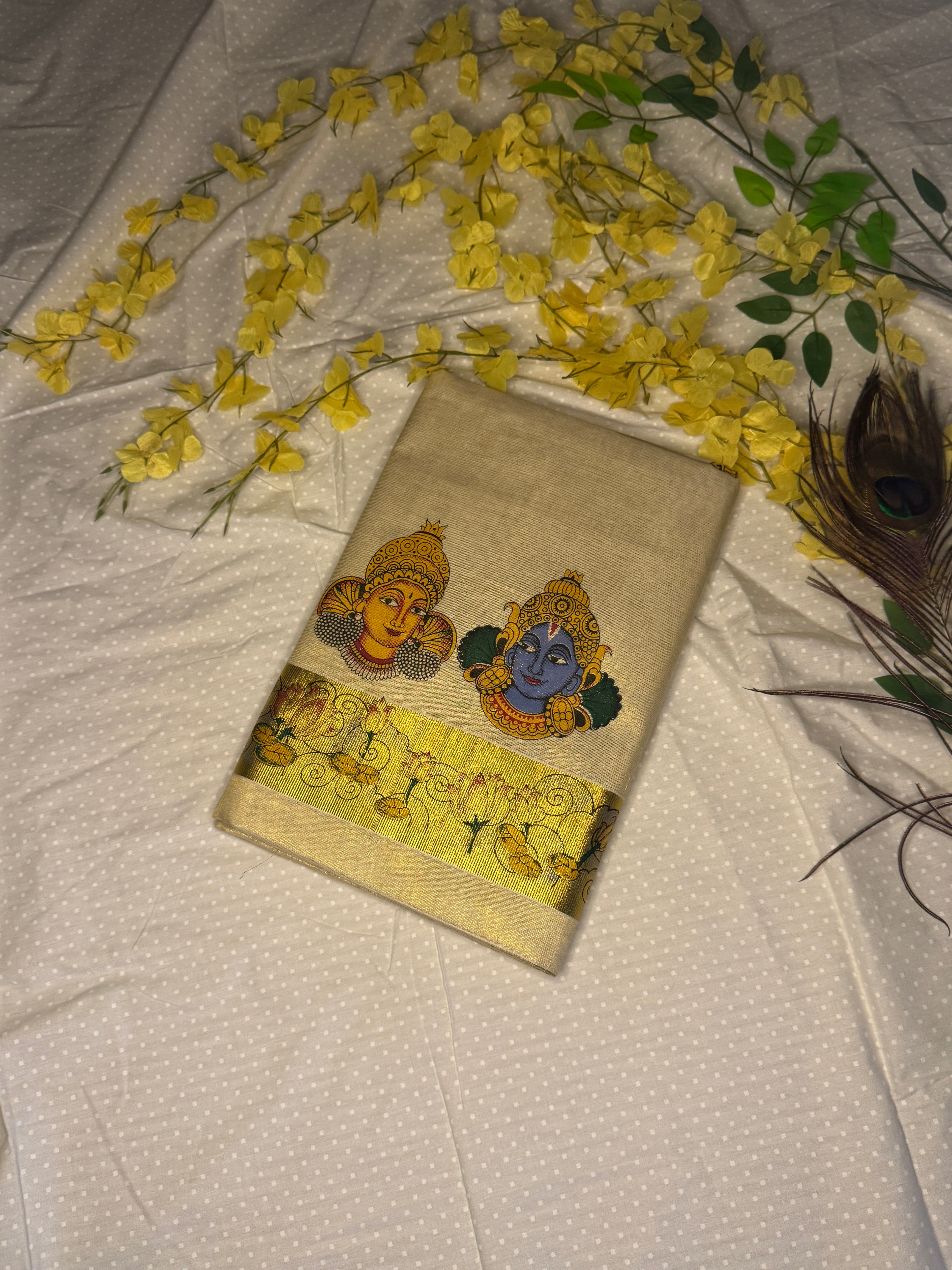 Kasavu Saree