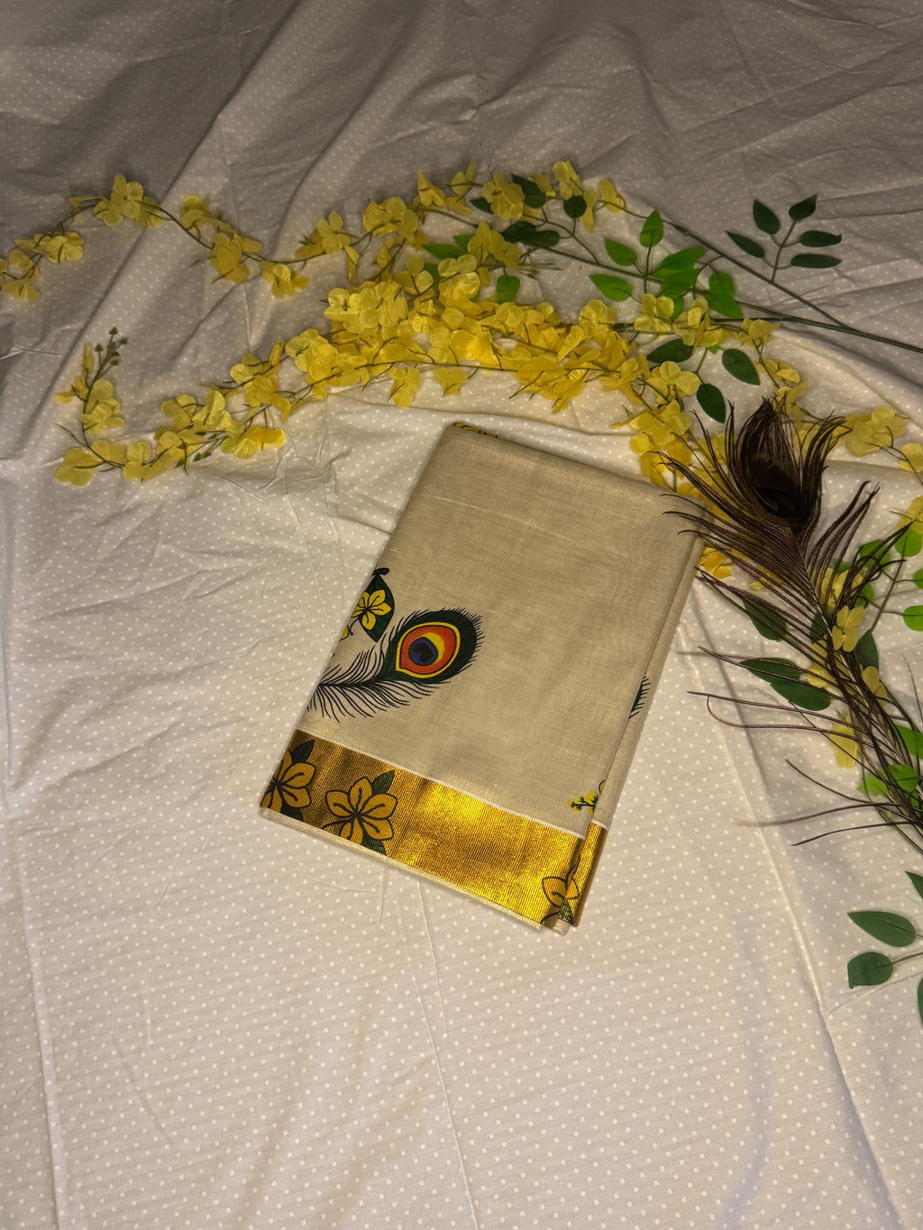 Kasavu Saree