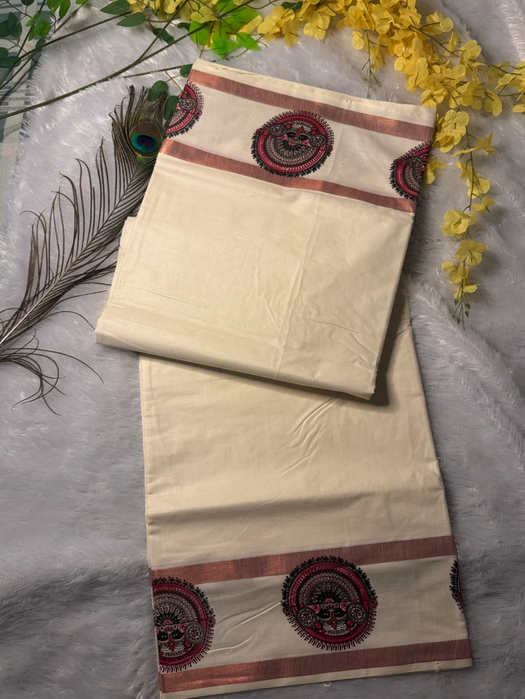 Kasavu Saree