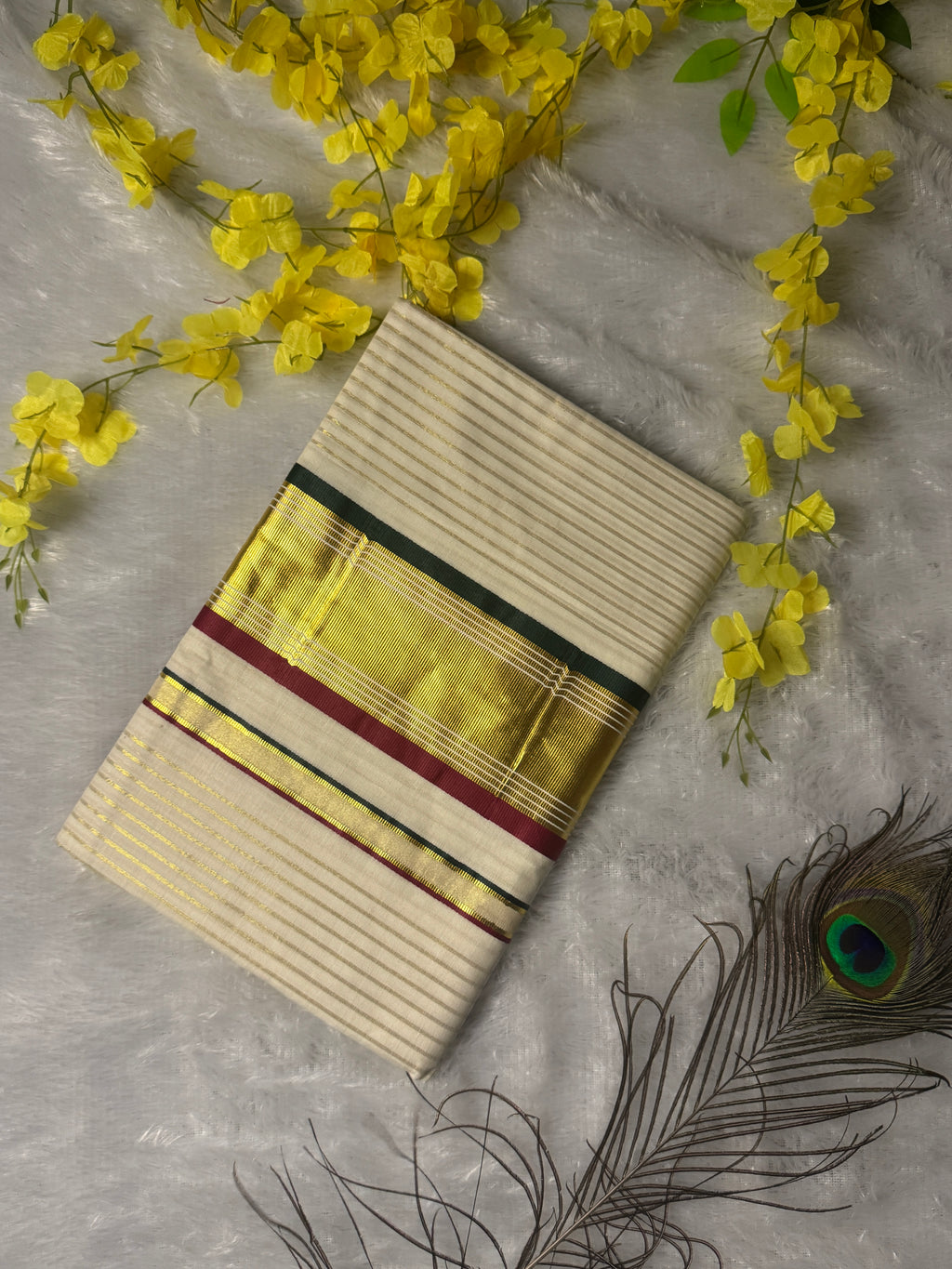 Kasavu Saree