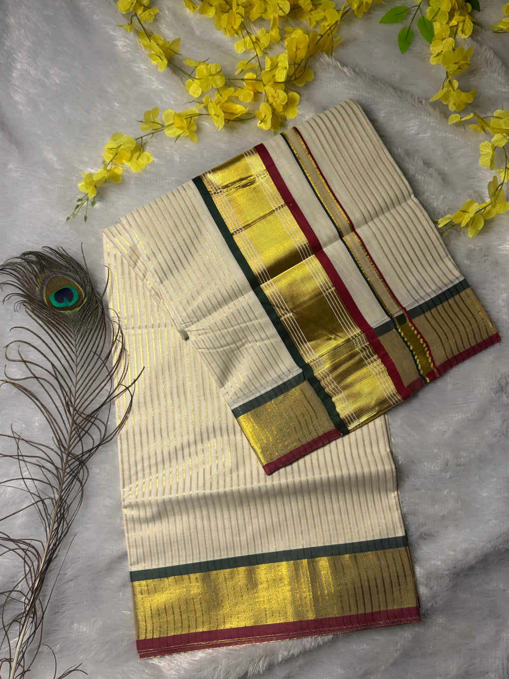 Kasavu Saree