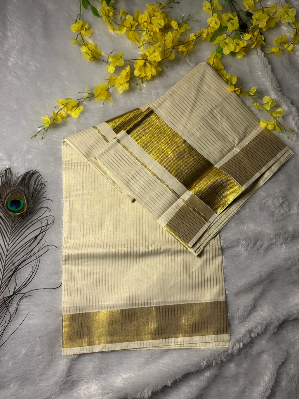 Kasavu Saree