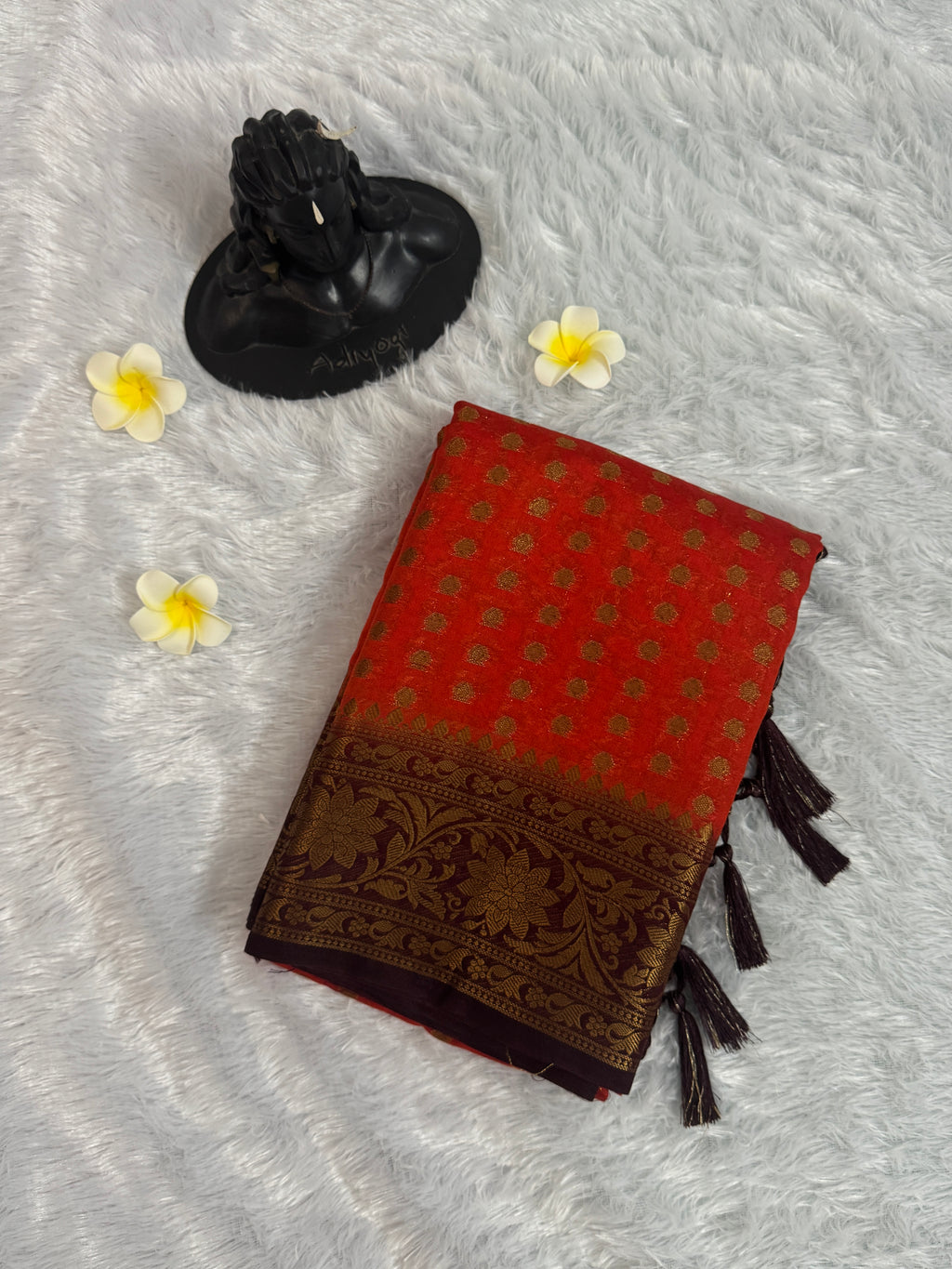 Semi Banarasi Saree