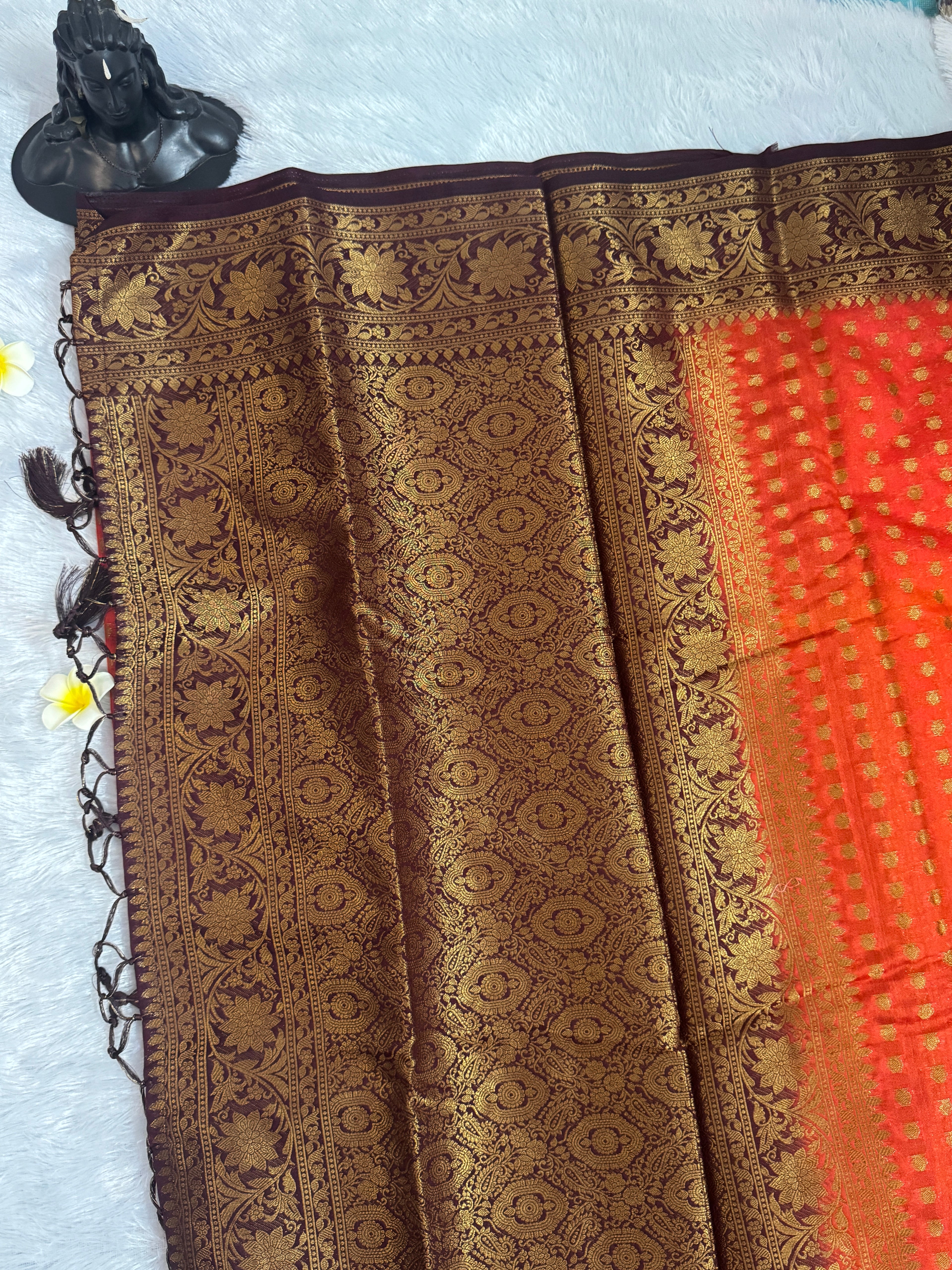Semi Banarasi Saree