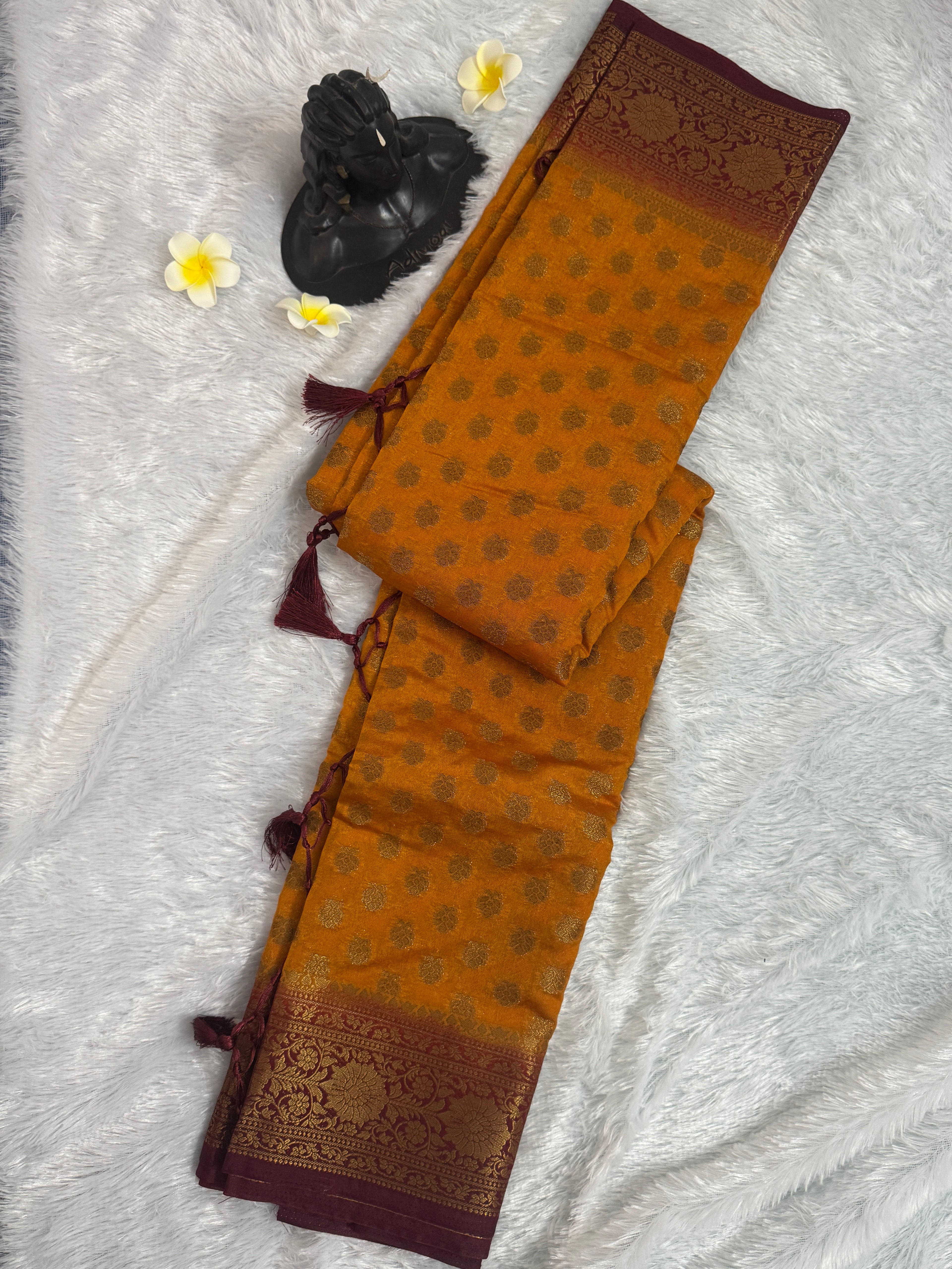 Semi Banarasi Saree