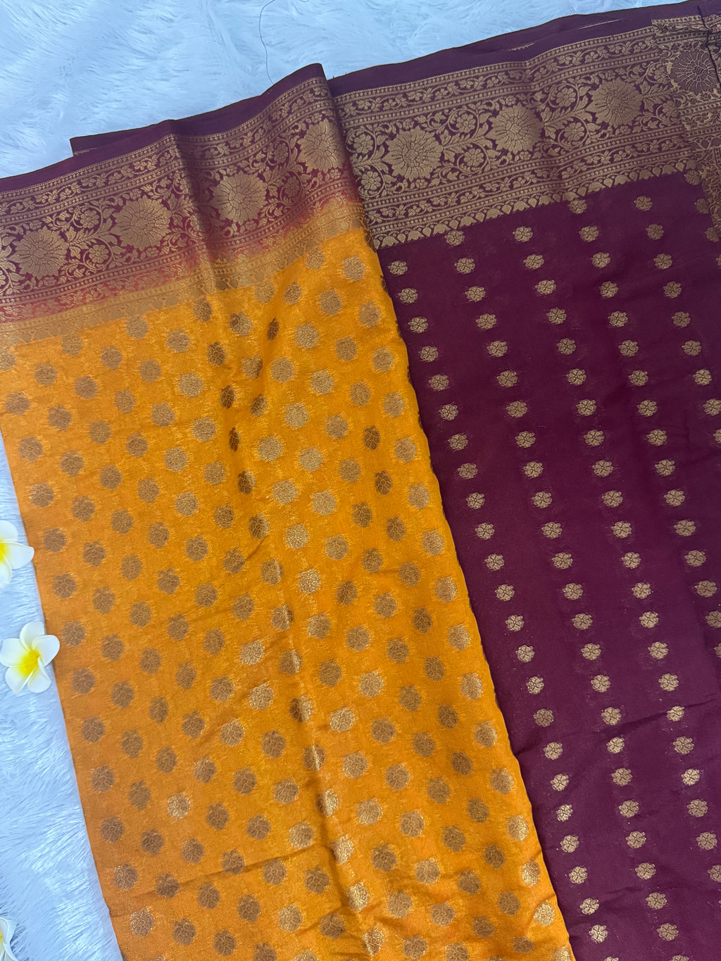 Semi Banarasi Saree