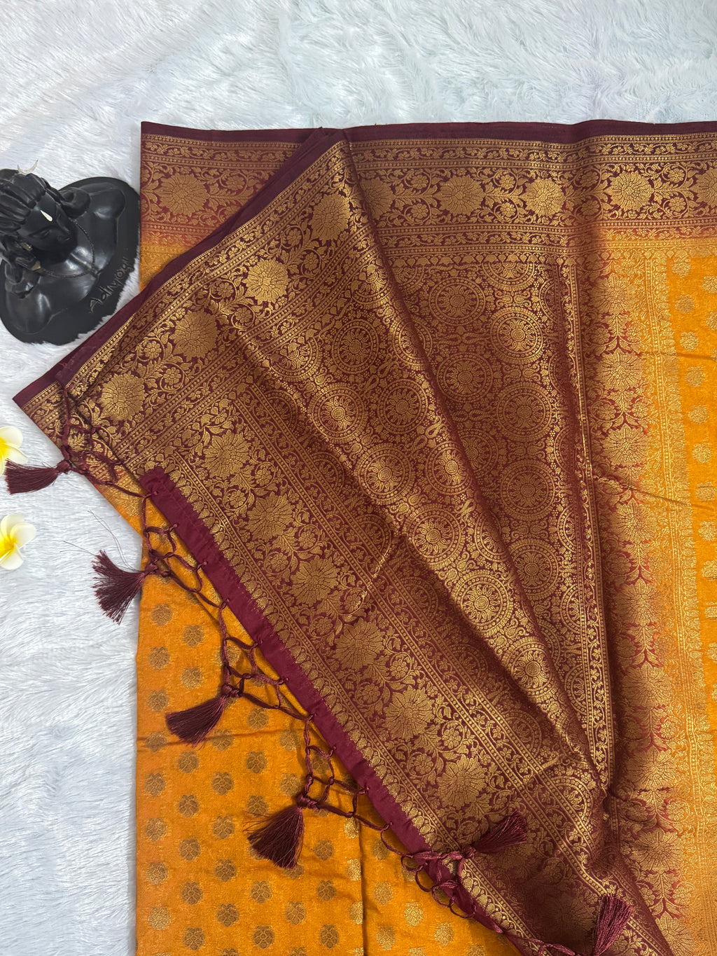 Semi Banarasi Saree