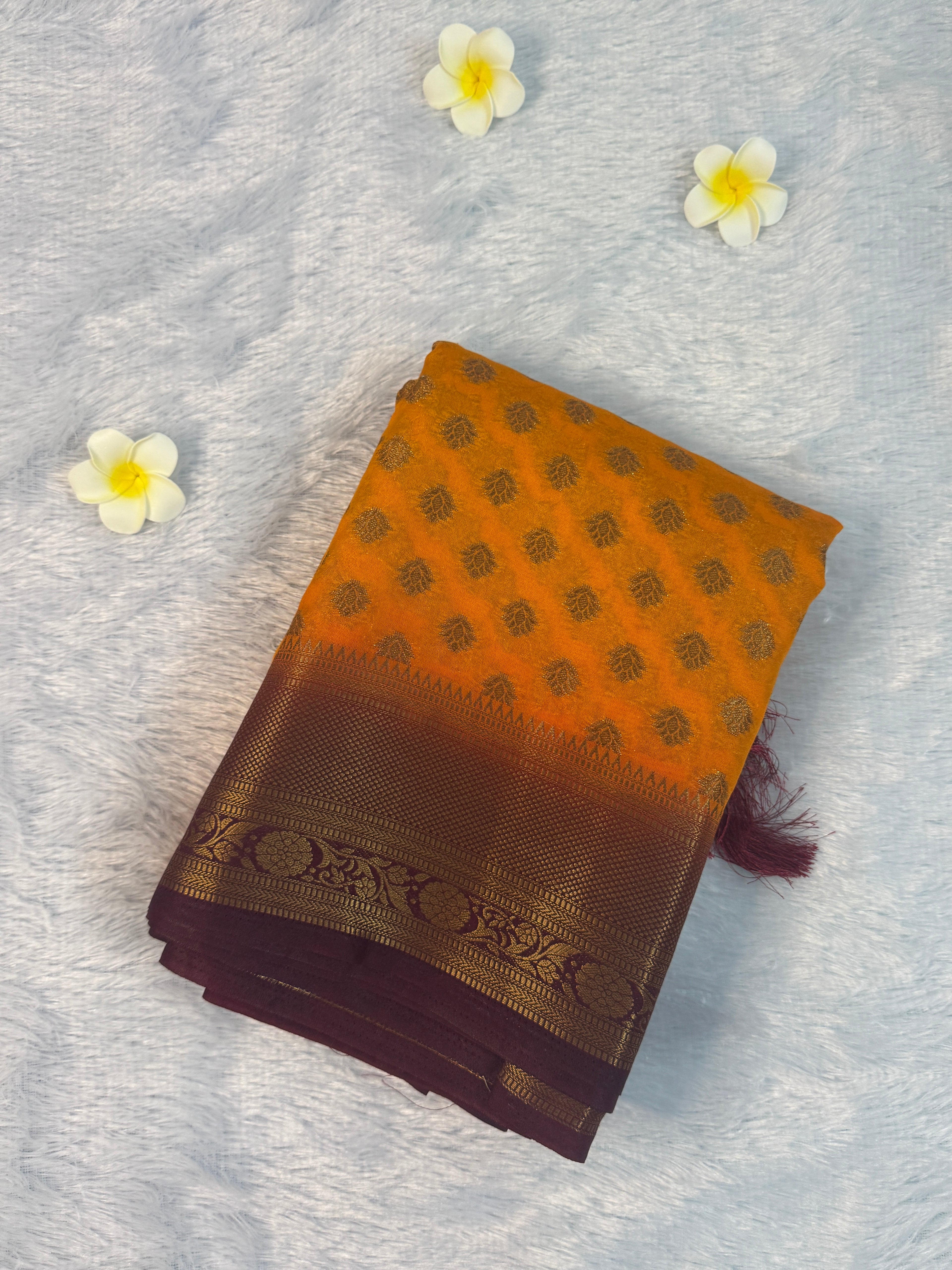 Semi Banarasi Saree