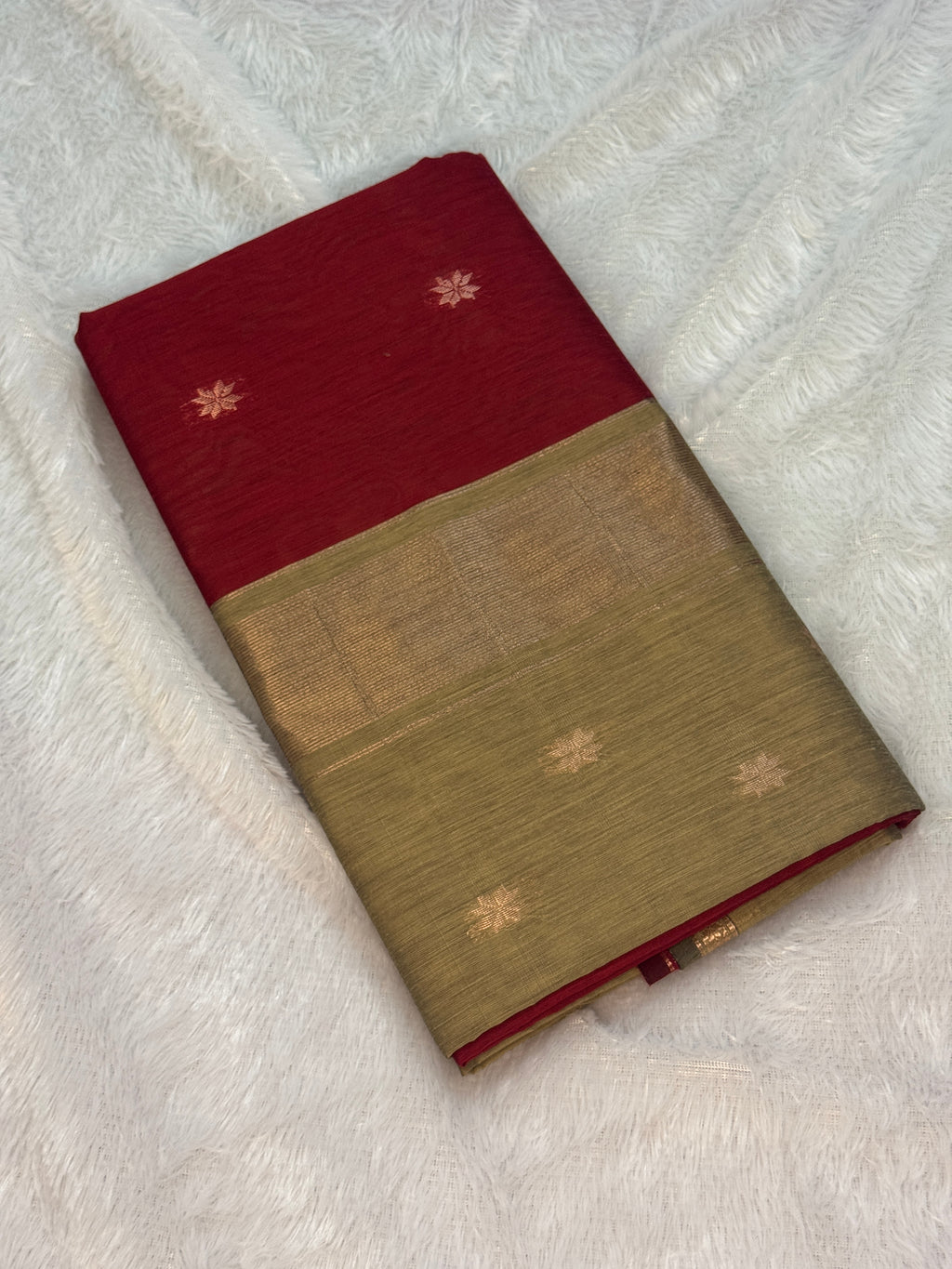 Maheshwari Cotton Silk Saree