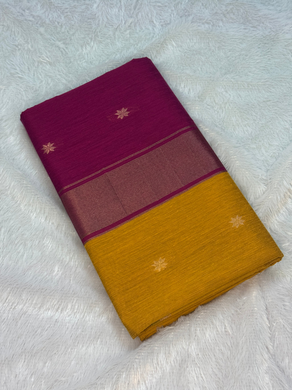 Maheshwari Cotton Silk Saree