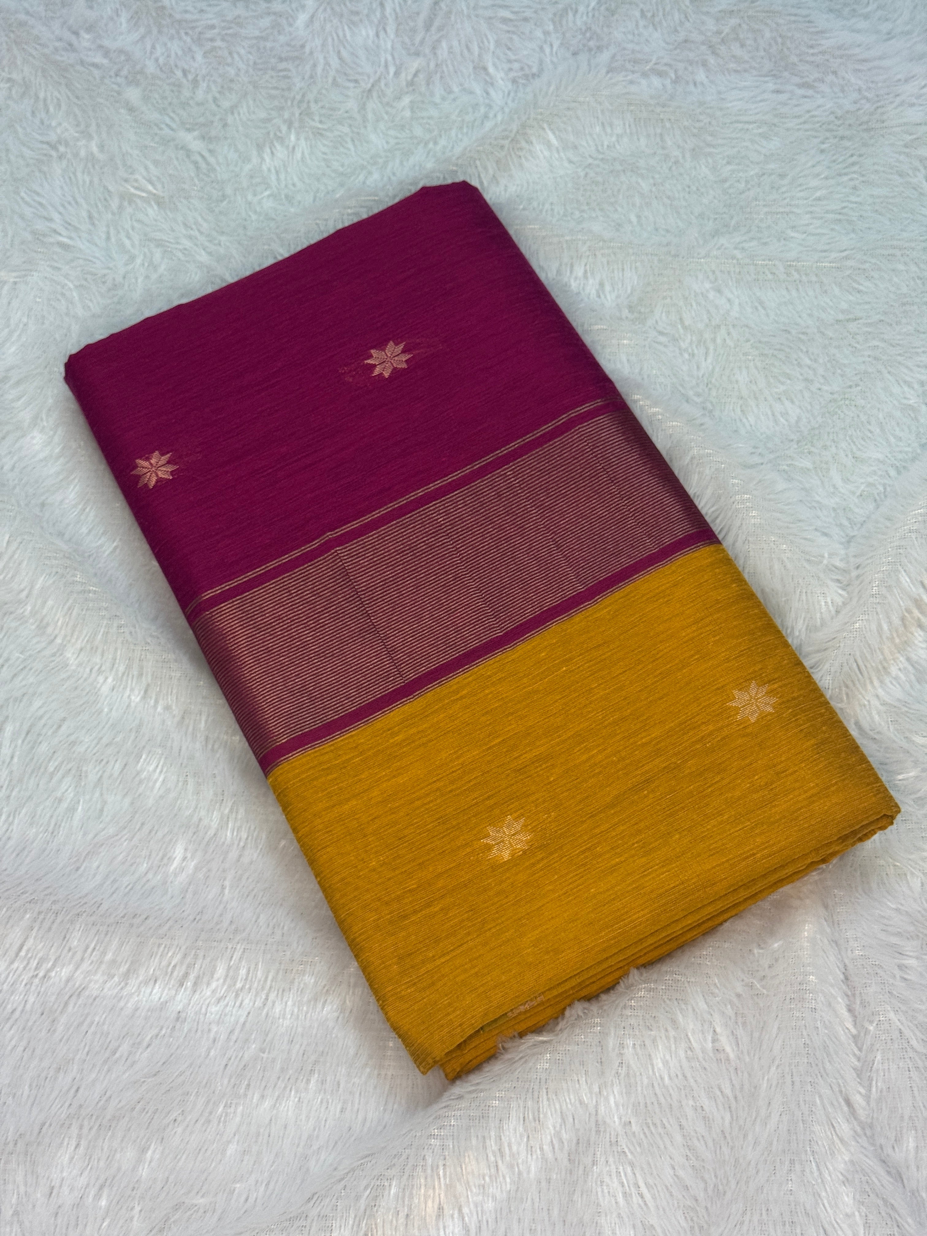 Maheshwari Cotton Silk Saree