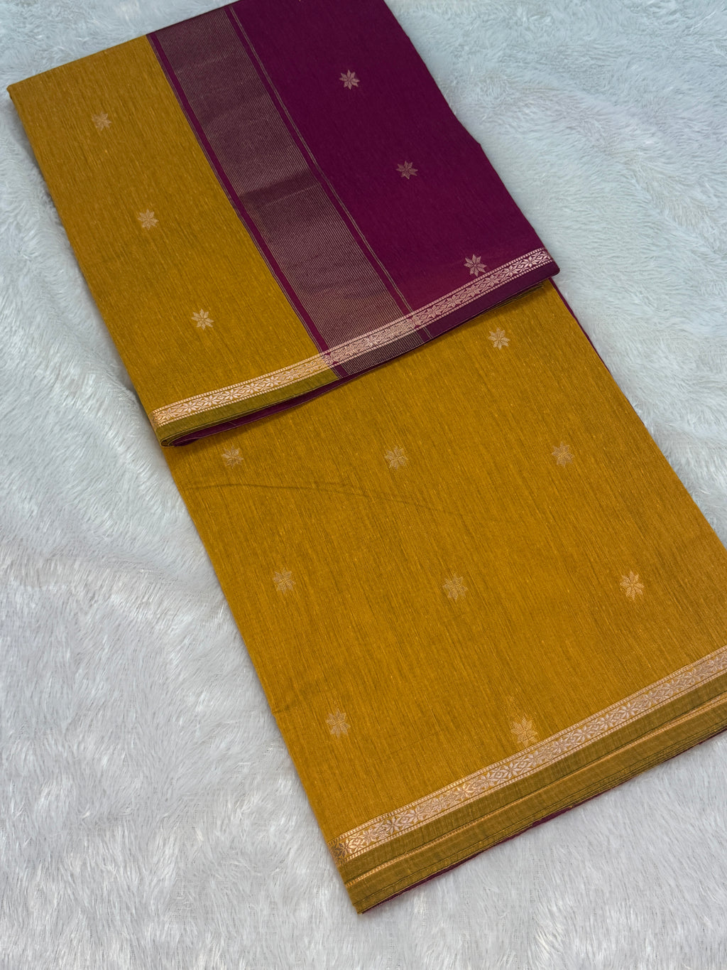 Maheshwari Cotton Silk Saree
