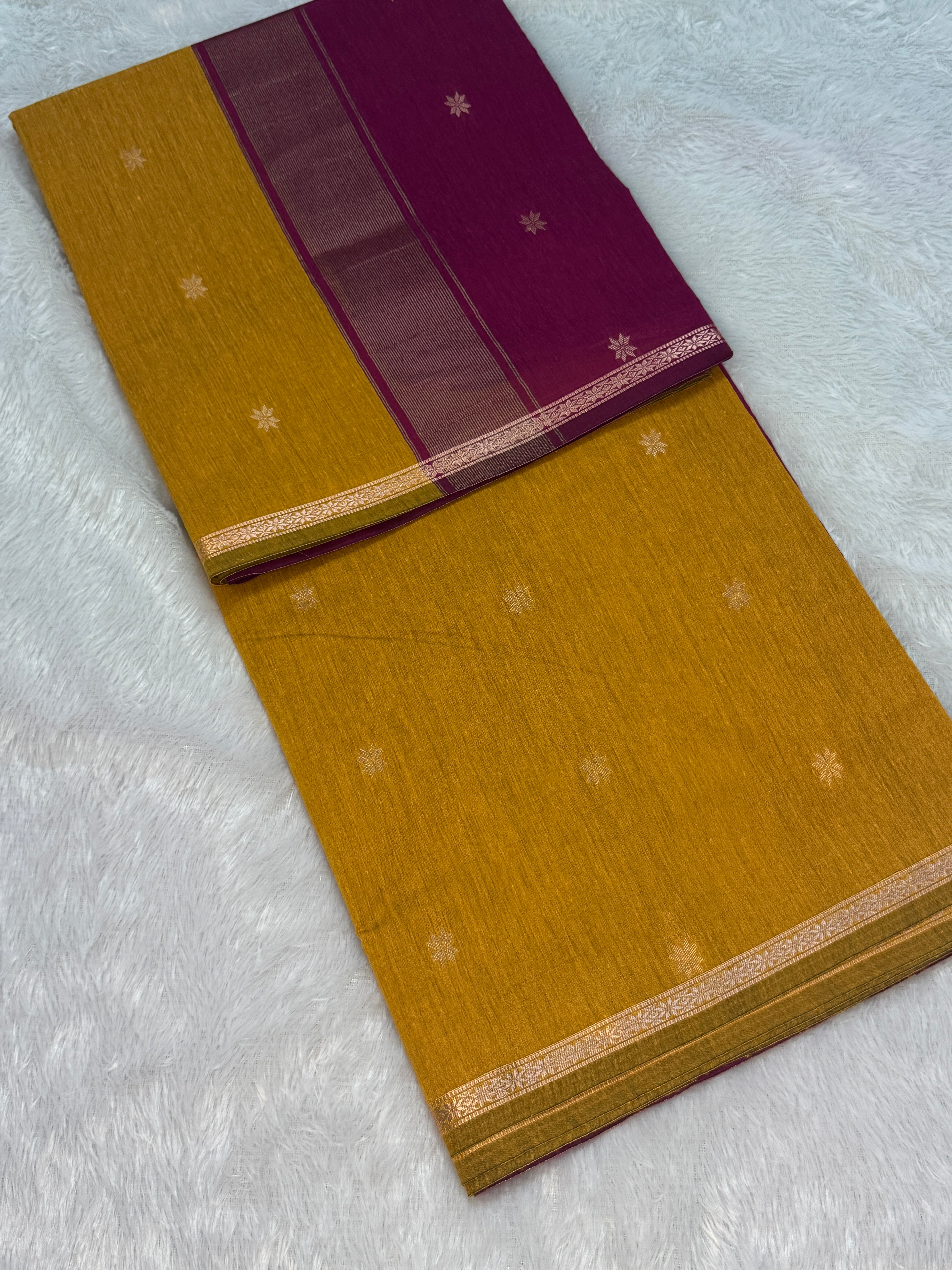 Maheshwari Cotton Silk Saree