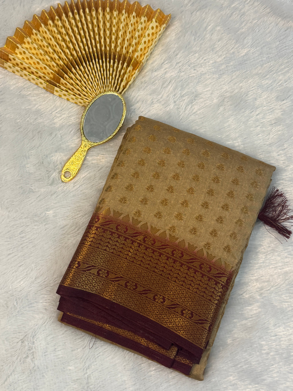 Semi Banarasi Saree