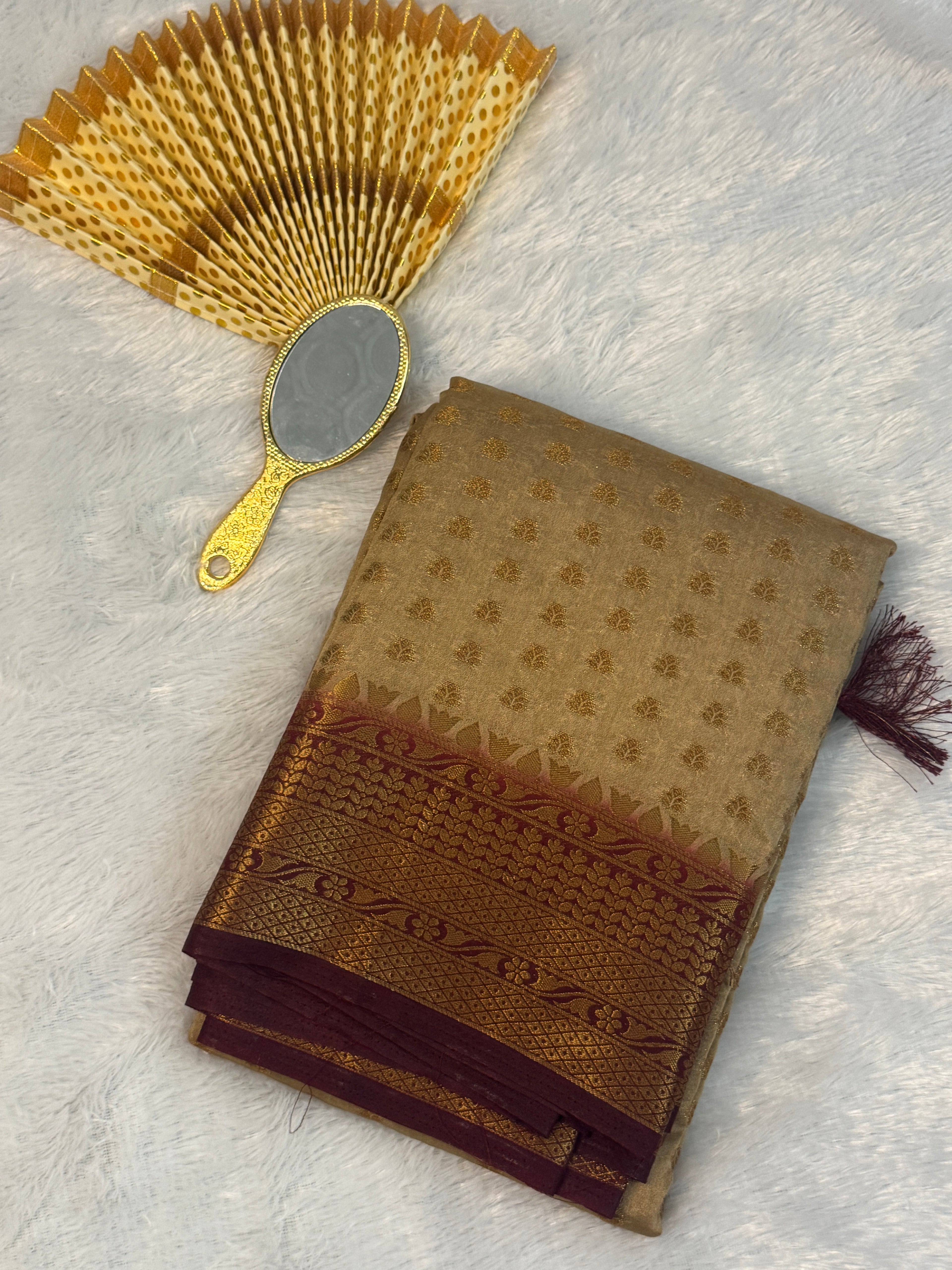 Semi Banarasi Saree