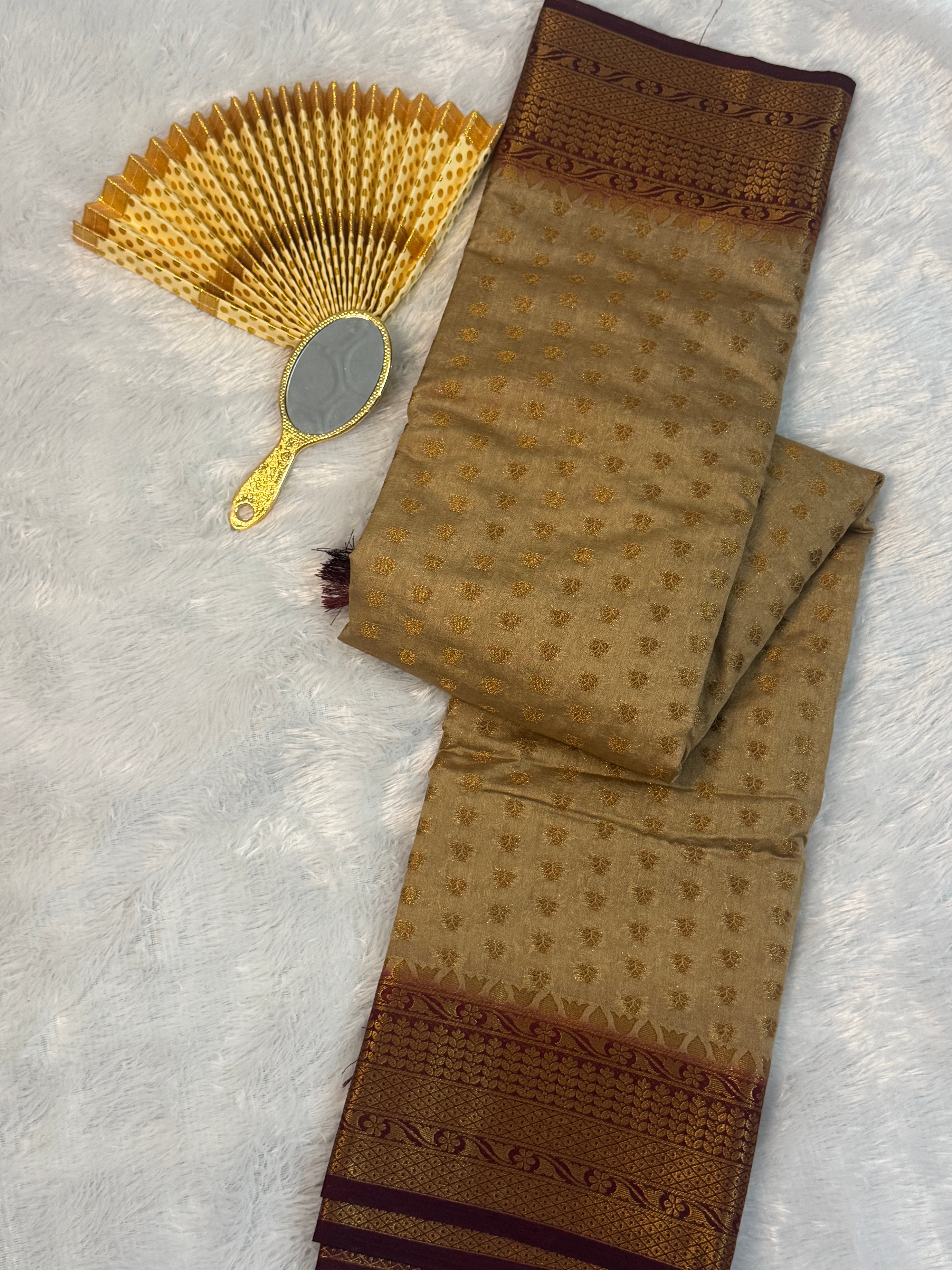 Semi Banarasi Saree