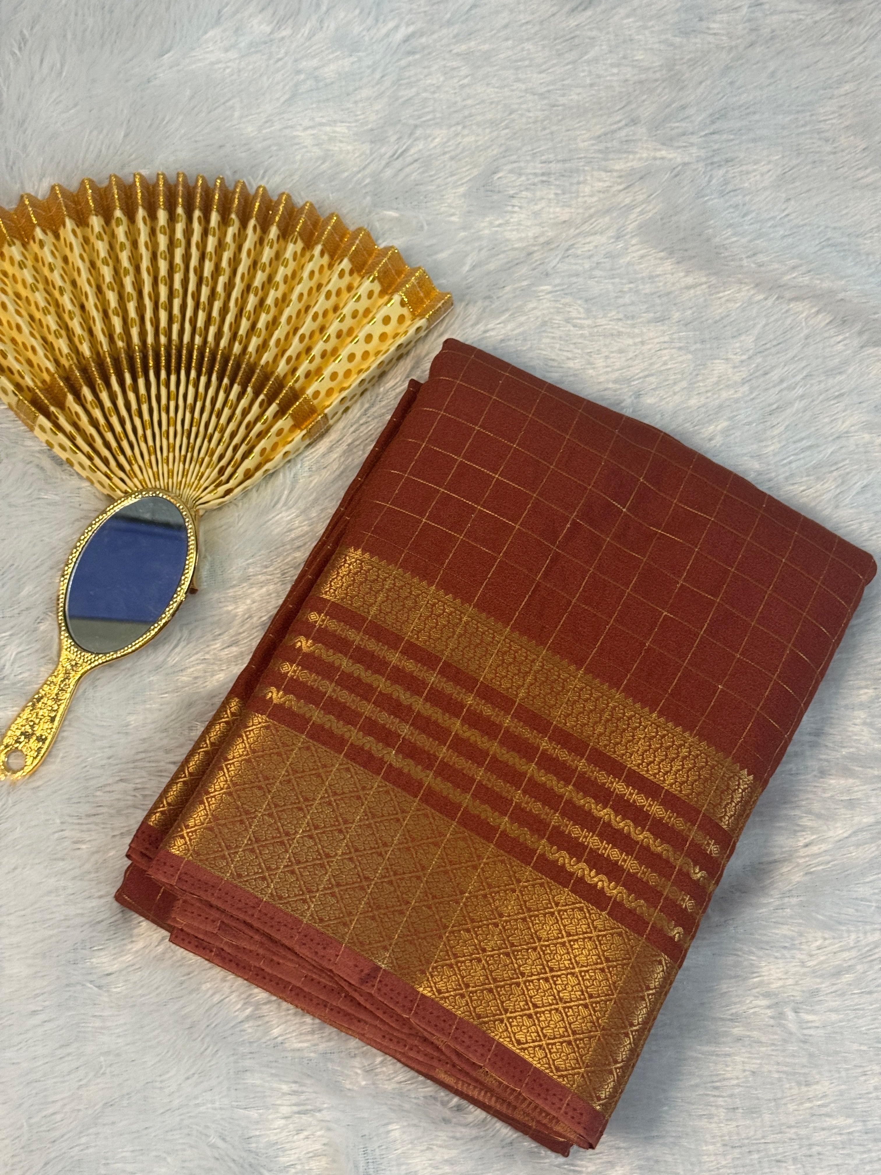 Viscose Georgette Saree
