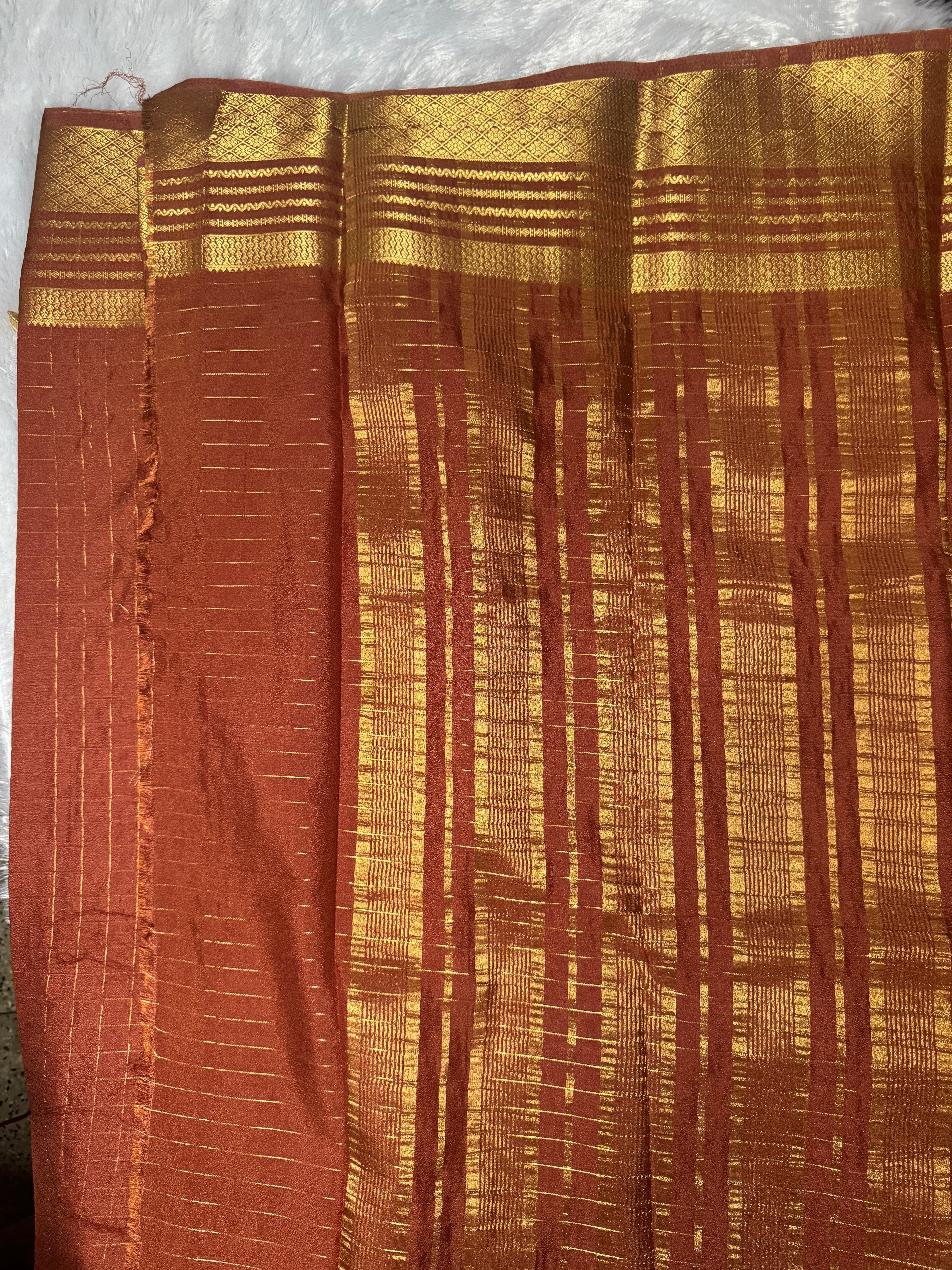 Viscose Georgette Saree