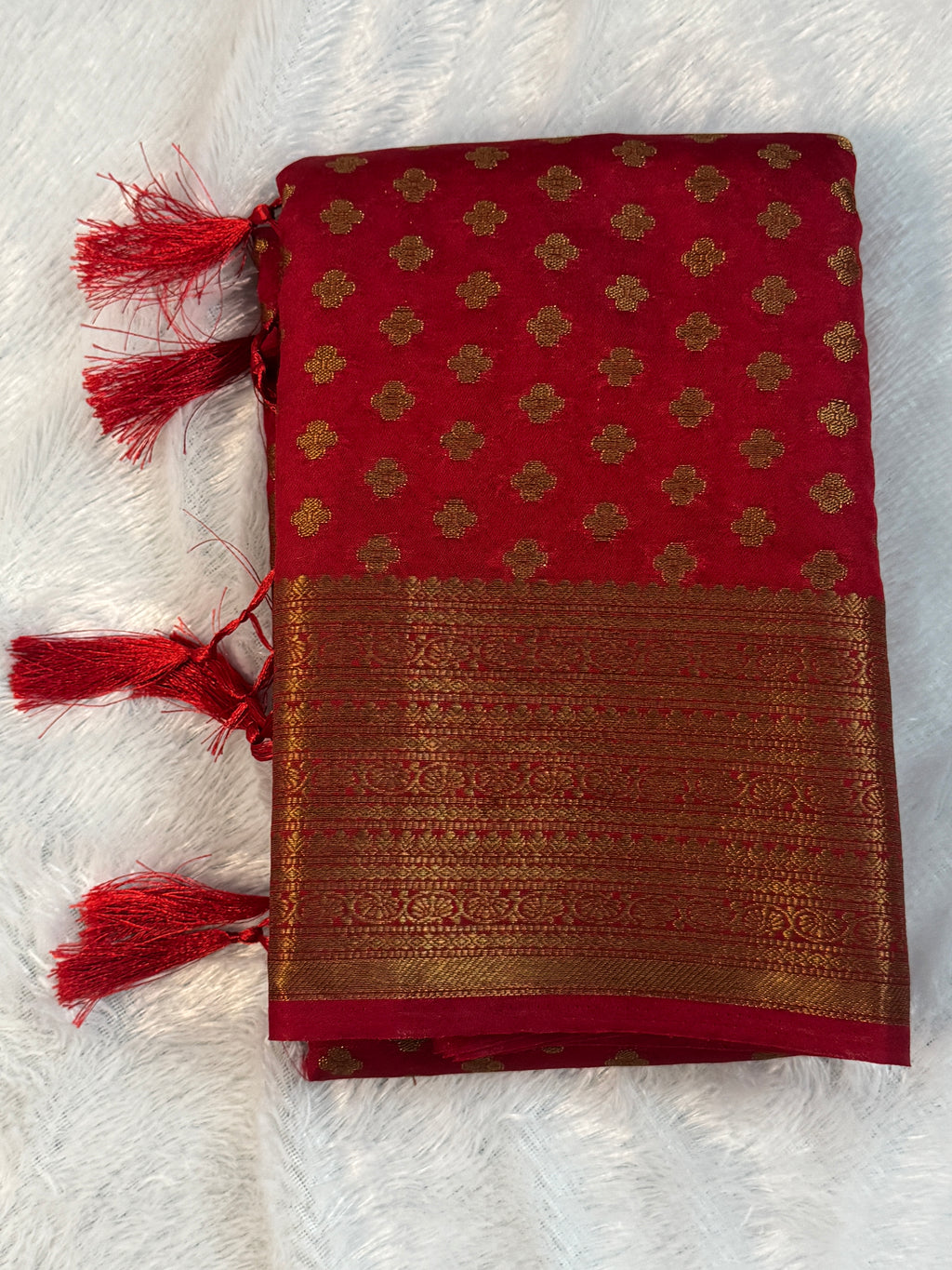 Semi Banarasi Saree