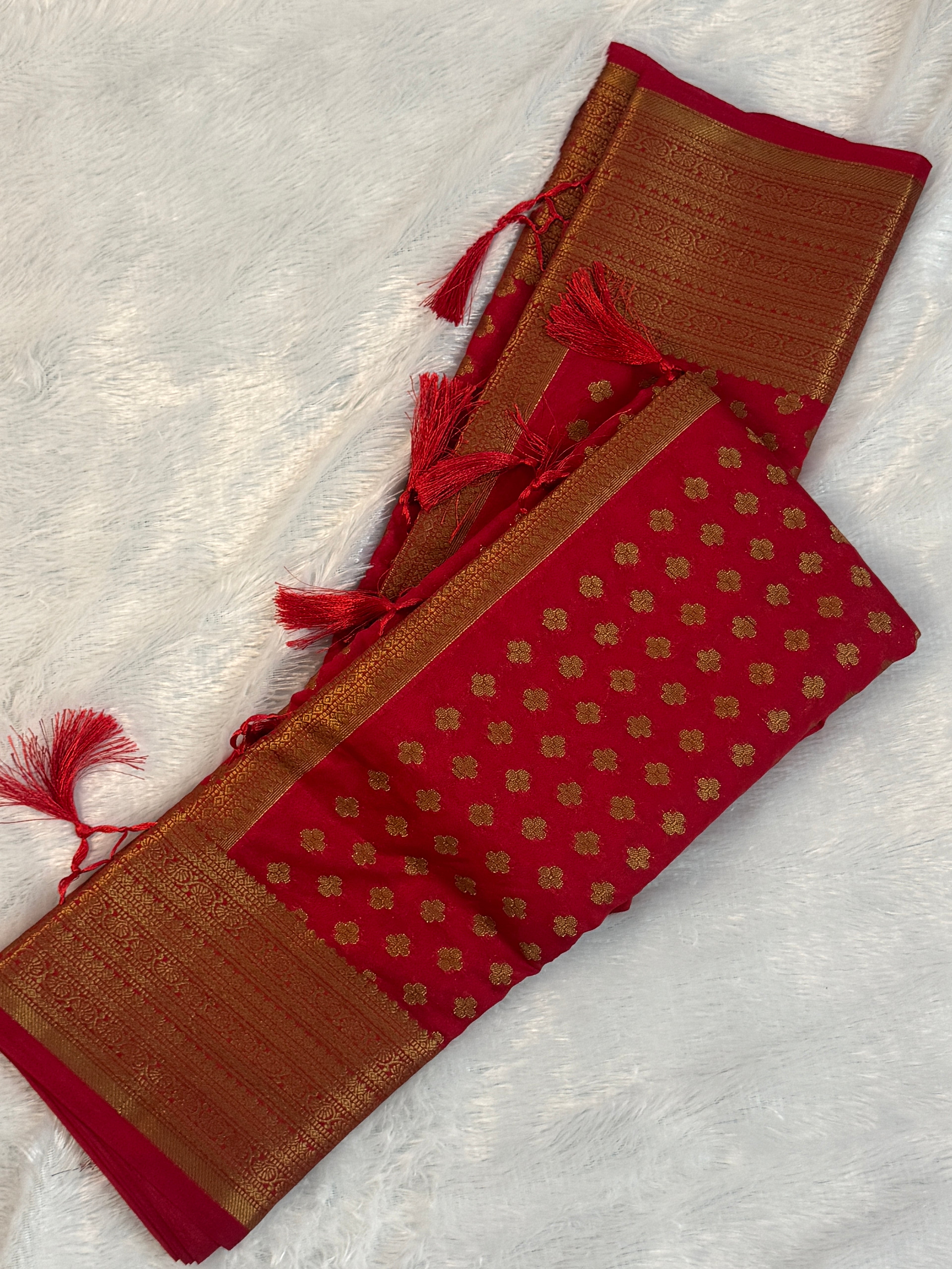 Semi Banarasi Saree
