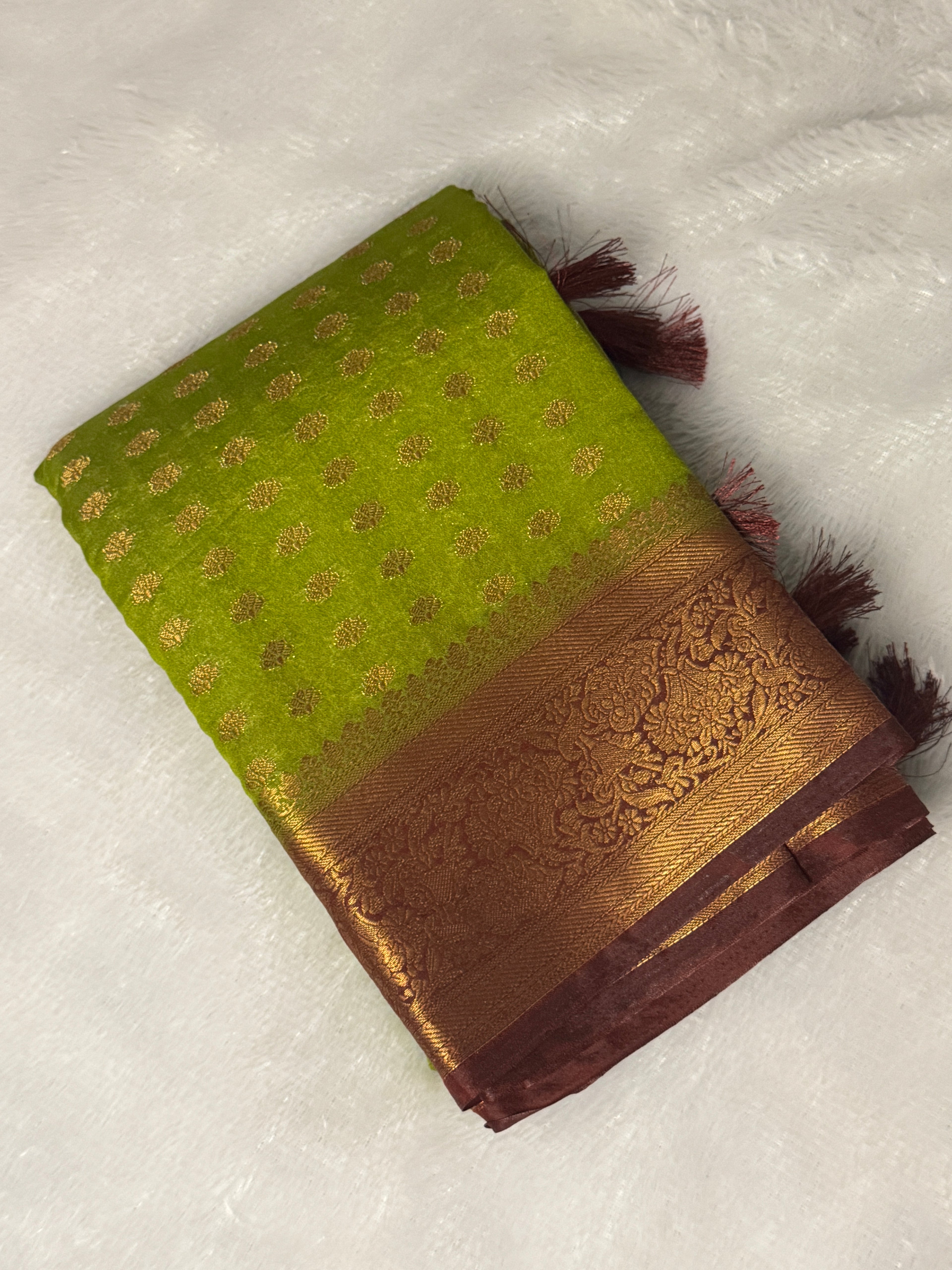Semi Banarasi Saree