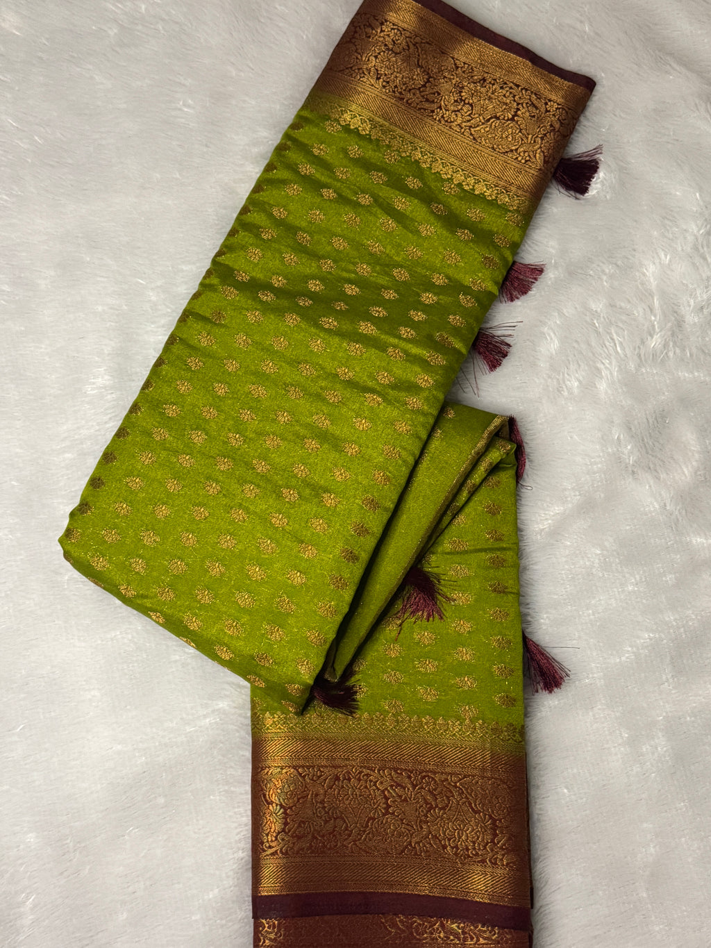 Semi Banarasi Saree