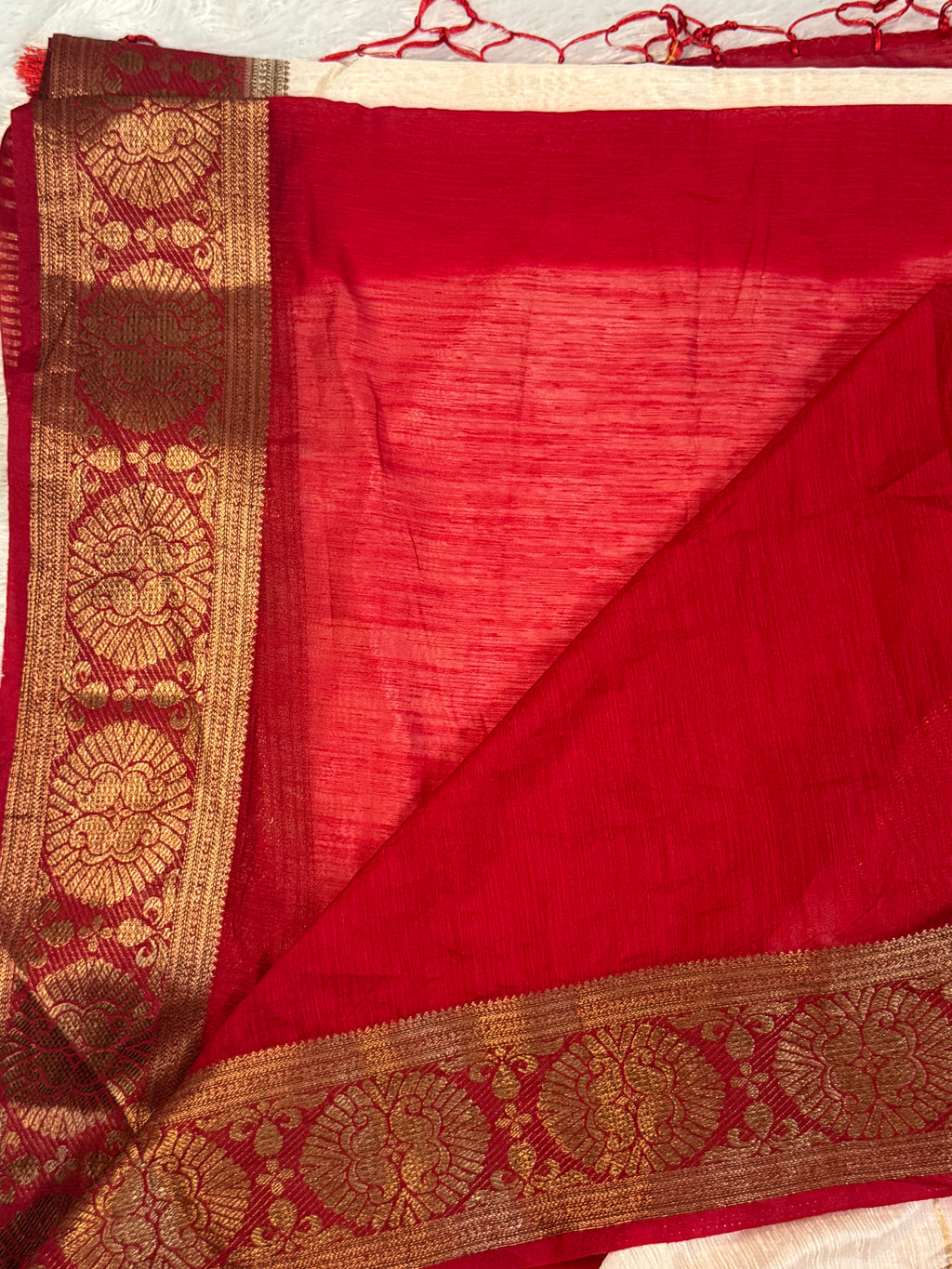 Semi Linen Saree