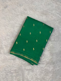 Pure Gajji Silk Saree with All-Over Zari Buttis & Intricate Brocade Pallu