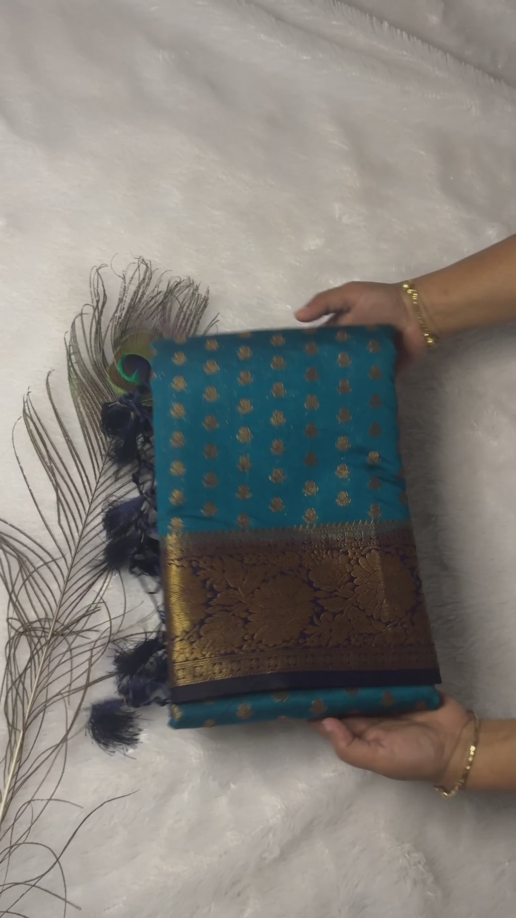 Semi Banarasi Saree